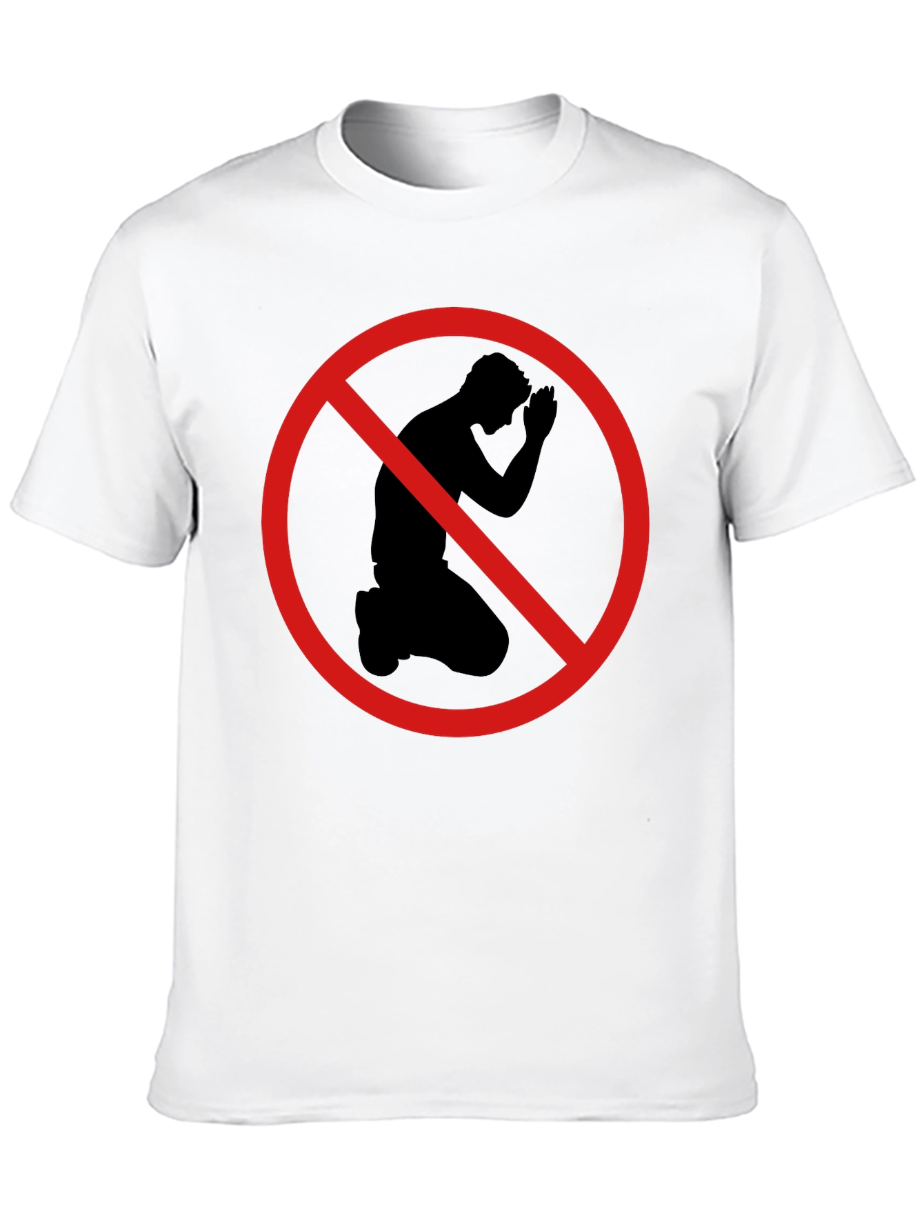 Black T-Shirt: No Kneeling Graphic Tee