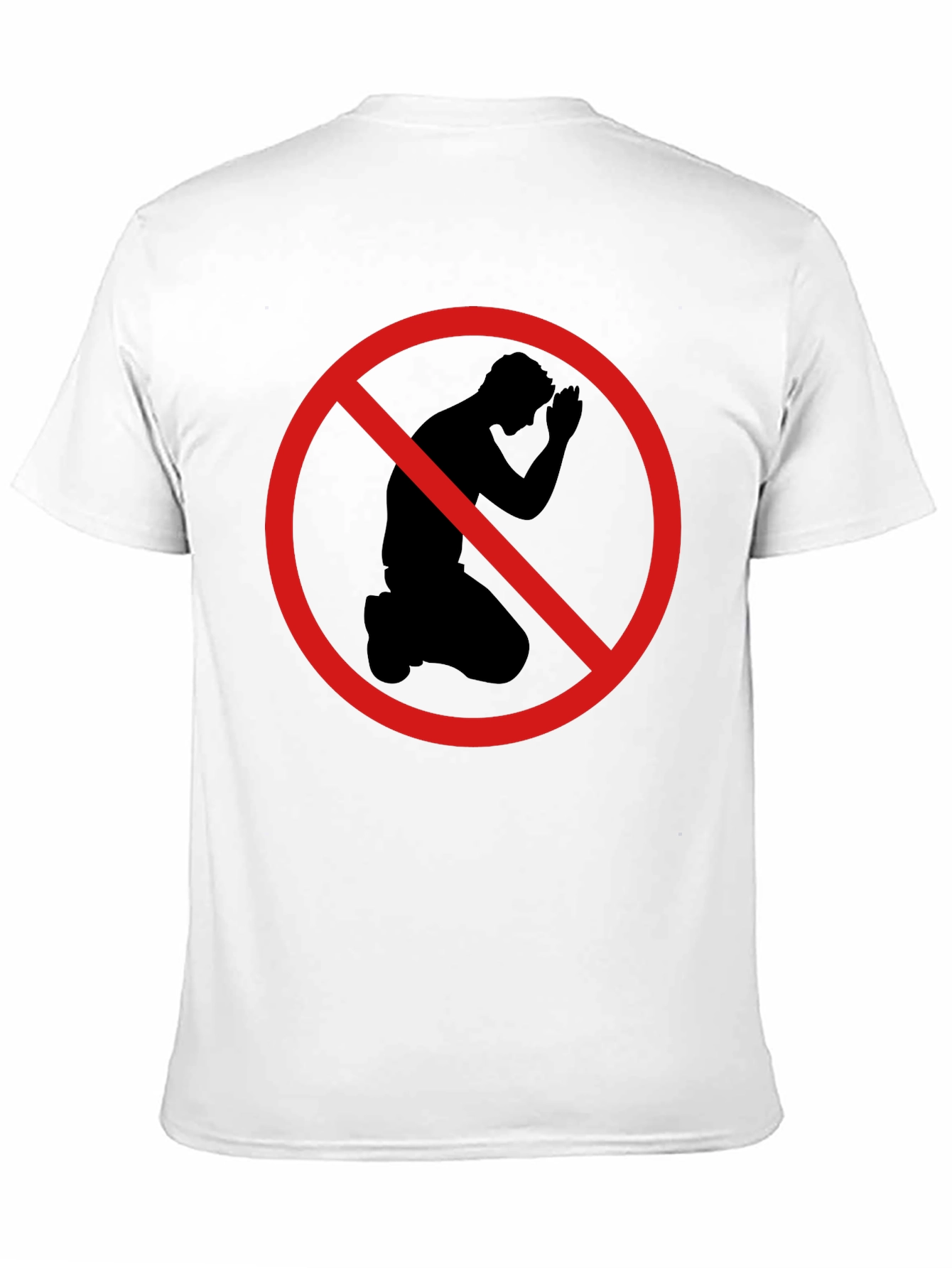 Black T-Shirt: No Kneeling Graphic Tee
