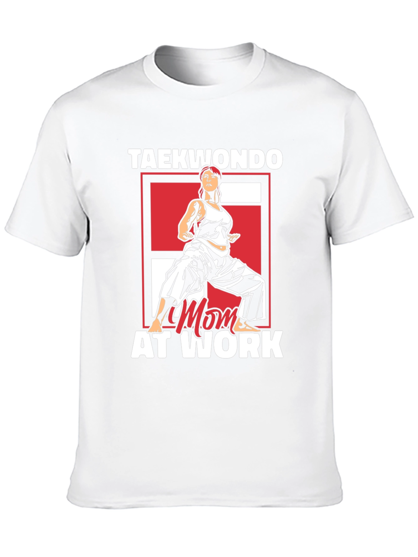 Taekwondo Mom at Work Graphic T-Shirt