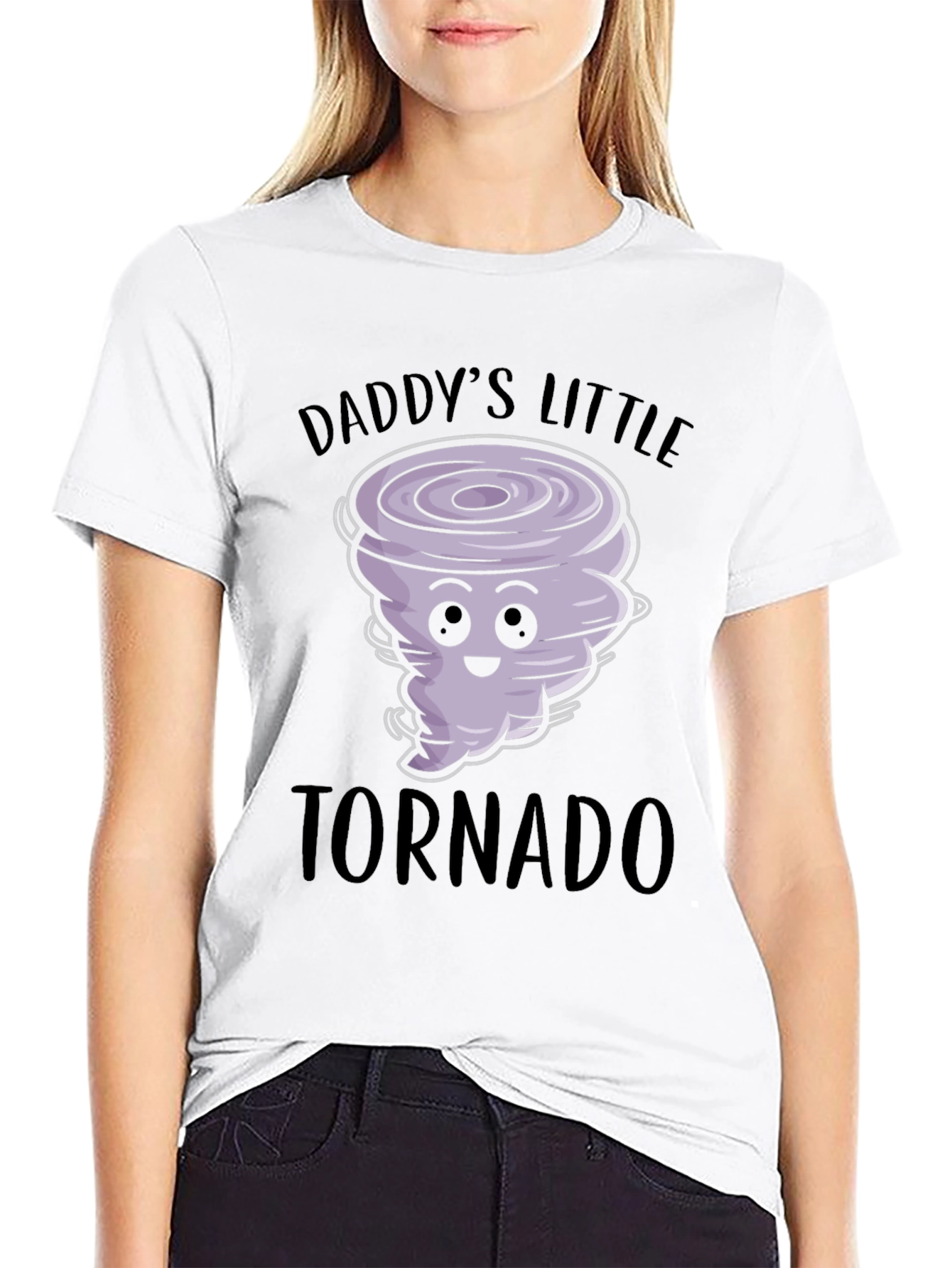 Daddys Little Tornado Graphic T-Shirt