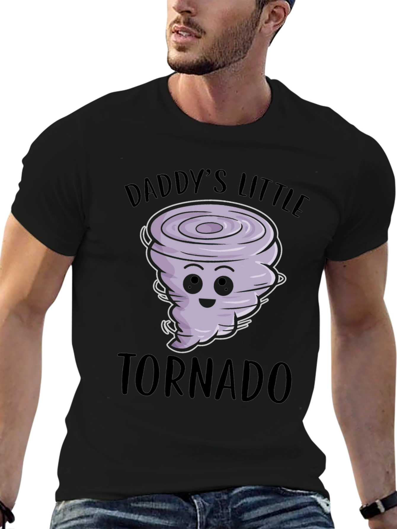 Daddys Little Tornado Graphic T-Shirt