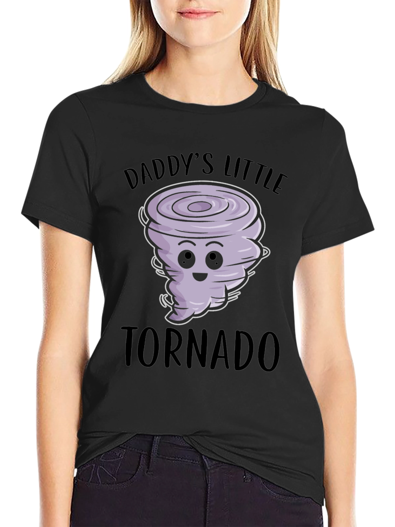 Daddys Little Tornado Graphic T-Shirt