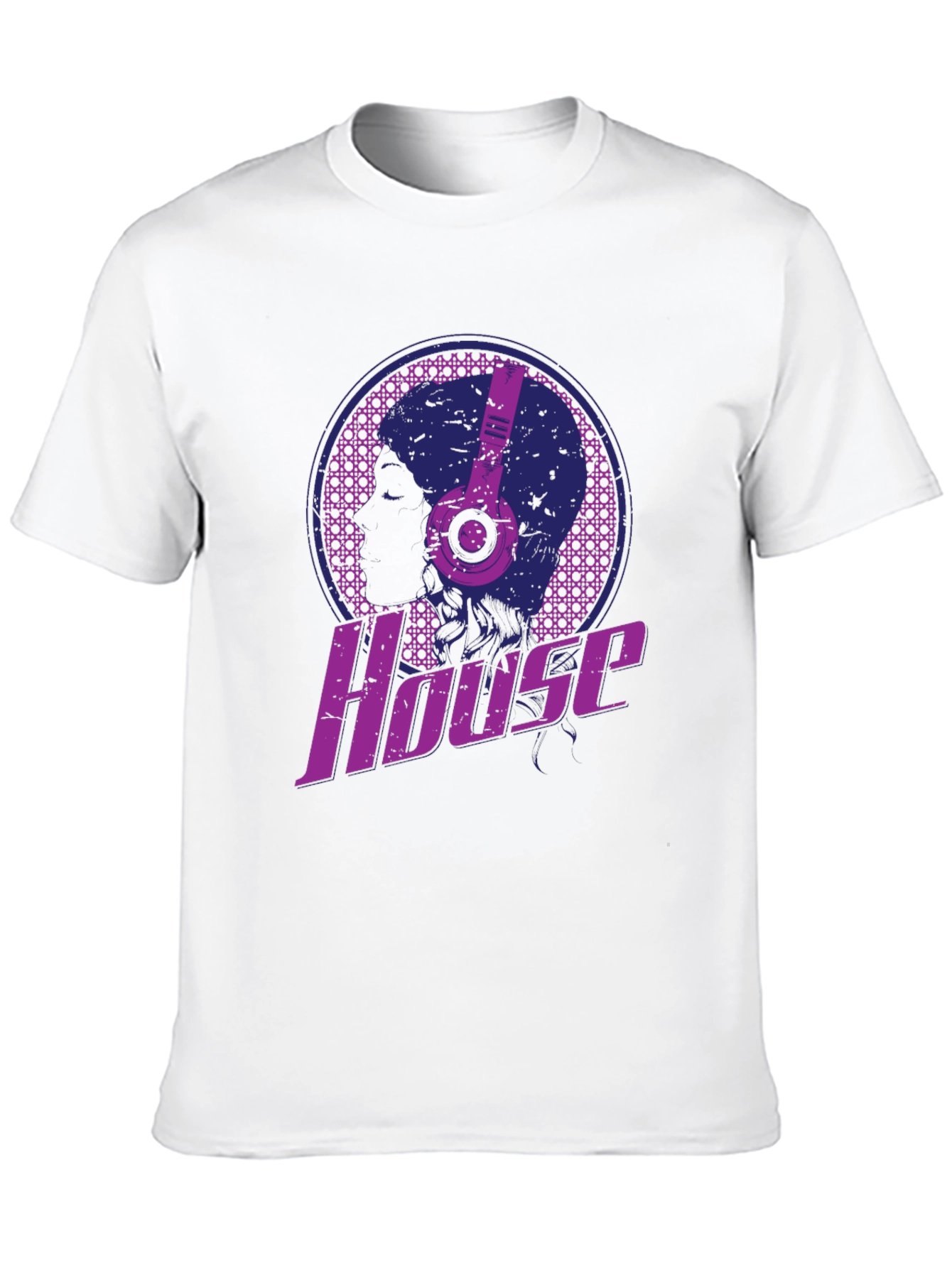 House Music T-Shirt - DJ Headphones Graphic Tee