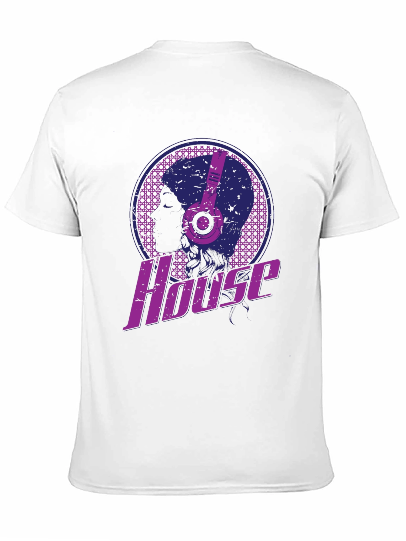 House Music T-Shirt - DJ Headphones Graphic Tee
