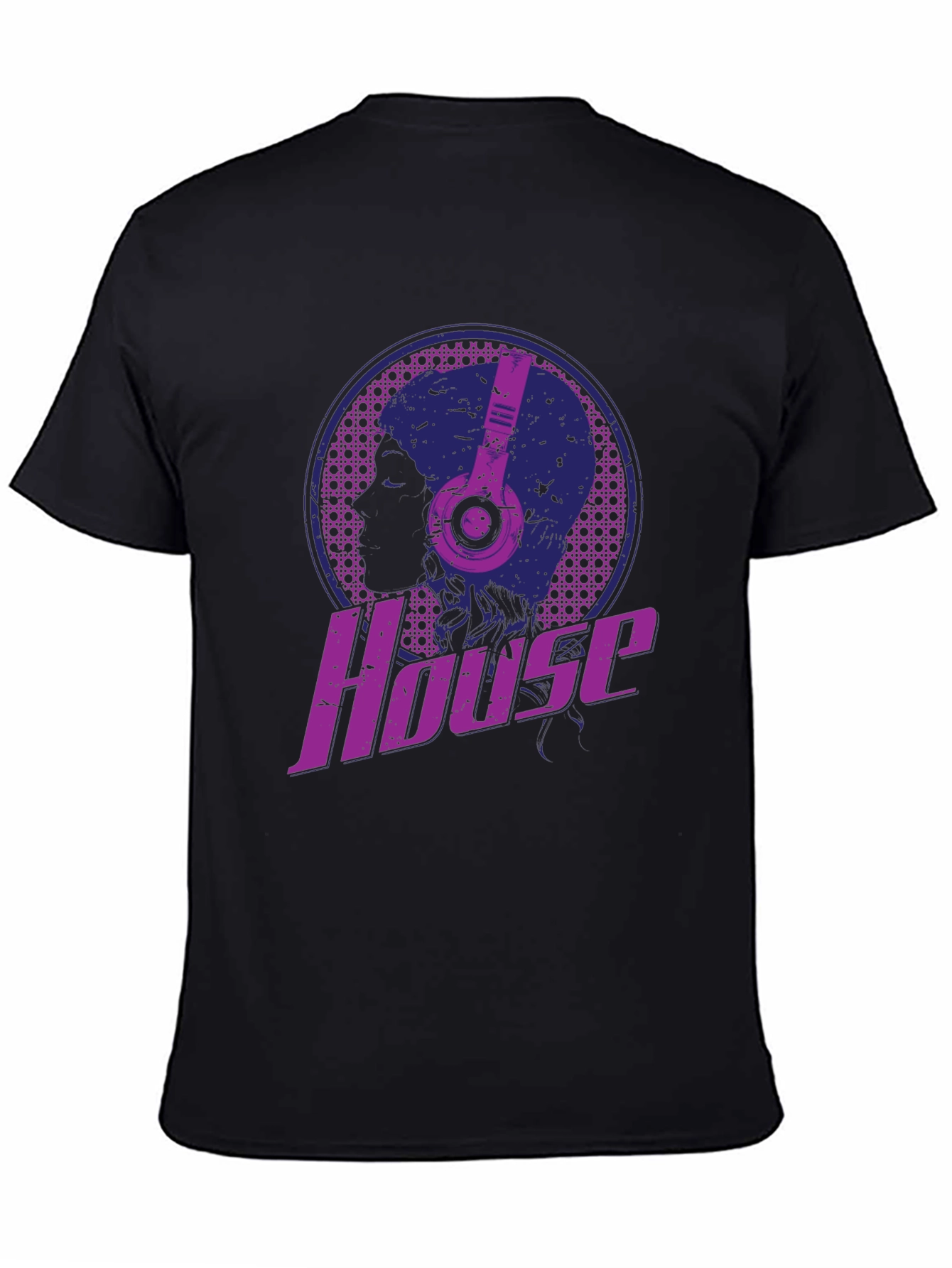 House Music T-Shirt - DJ Headphones Graphic Tee