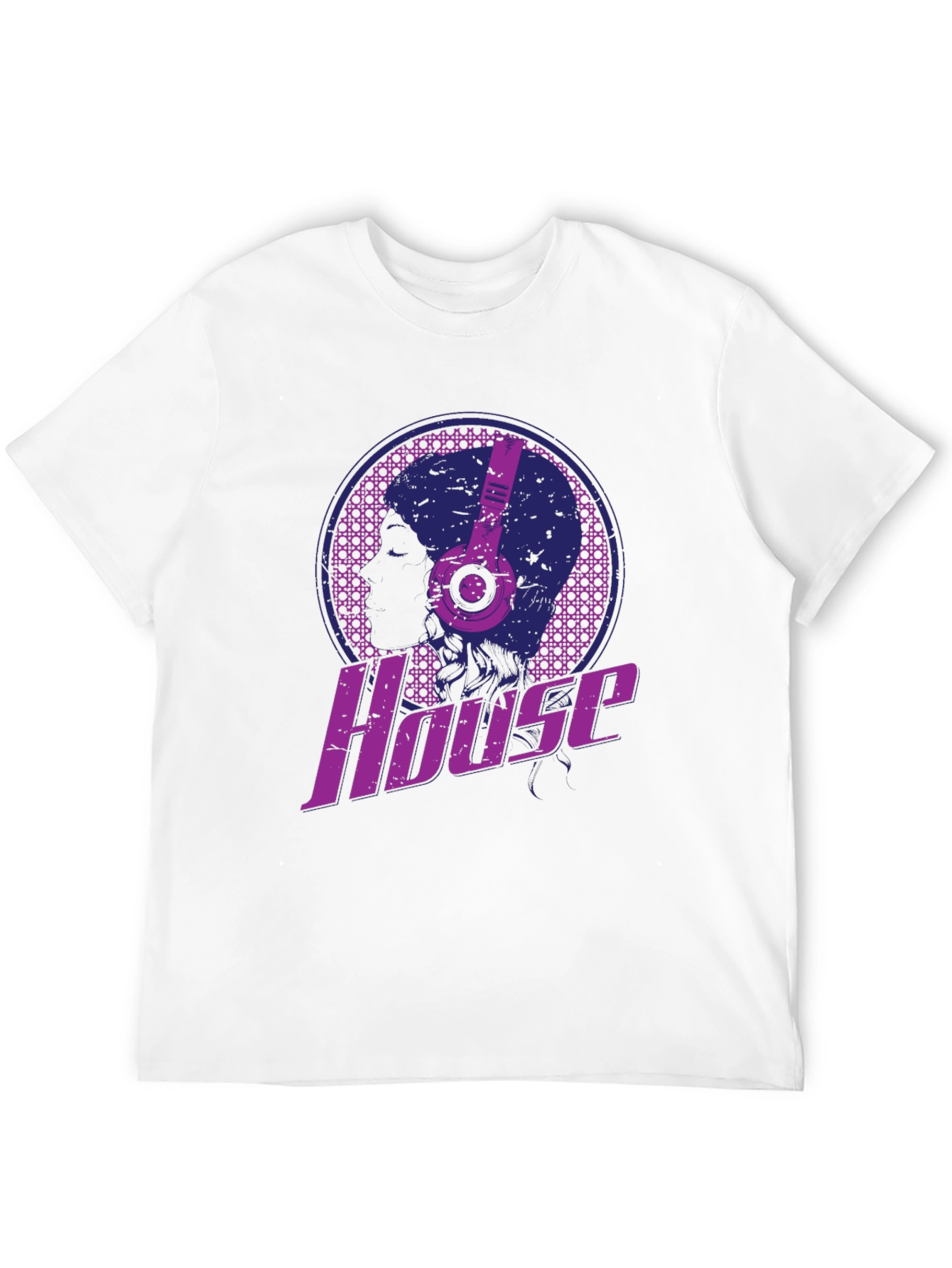 House Music T-Shirt - DJ Headphones Graphic Tee
