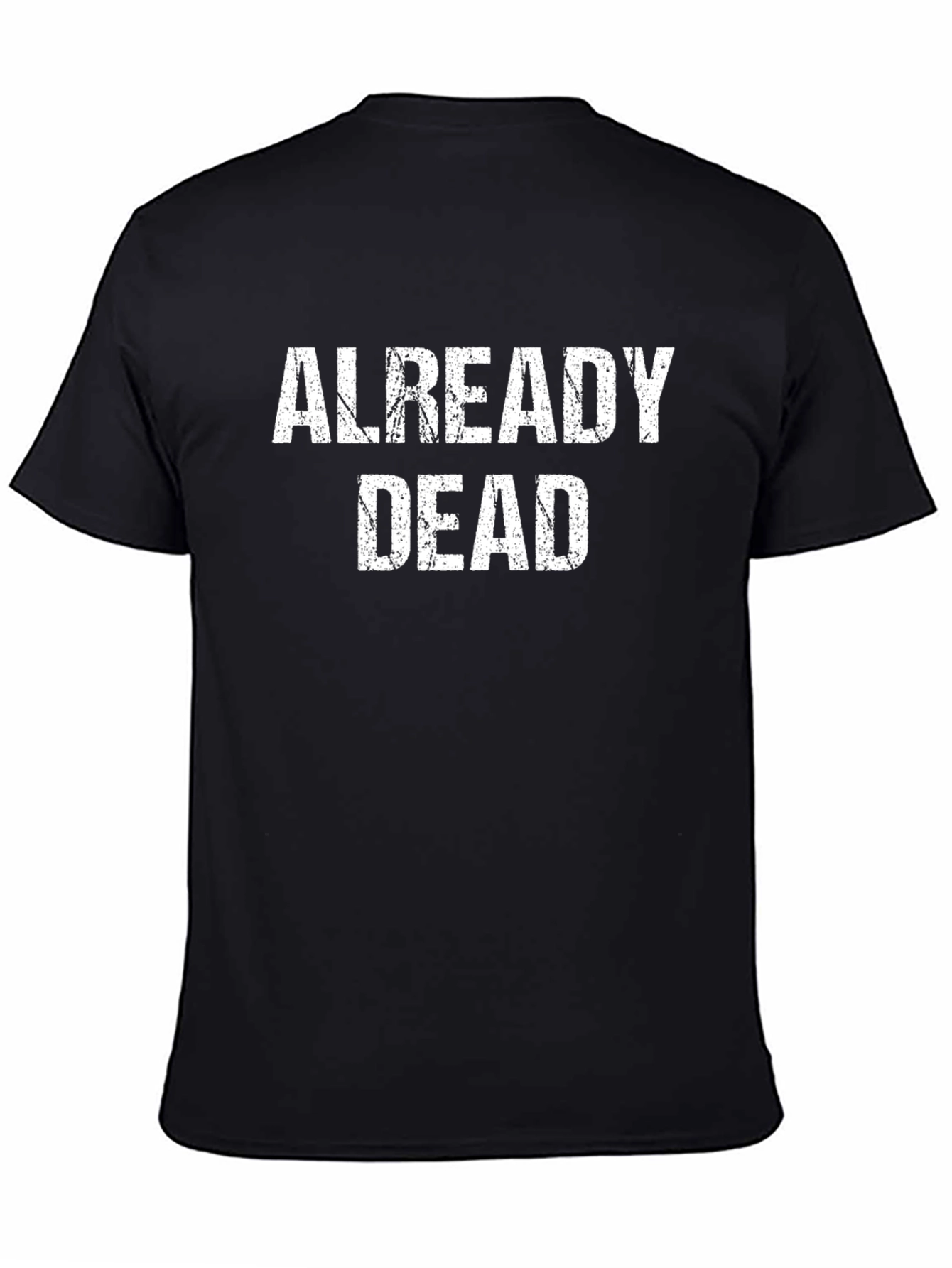 Already Dead Graphic T-Shirt - Black Cotton Tee