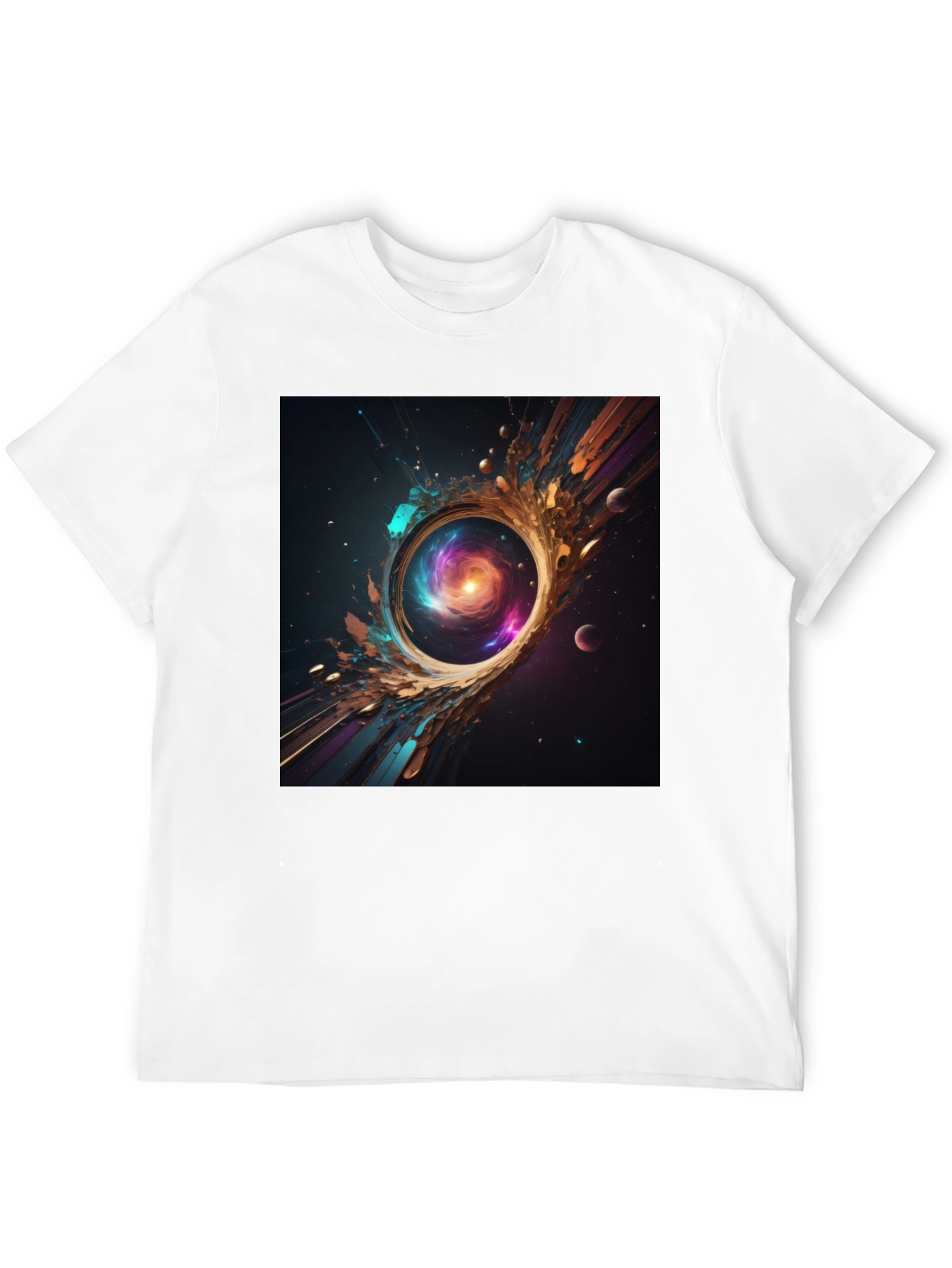 Cosmic Galaxy Portal T-Shirt