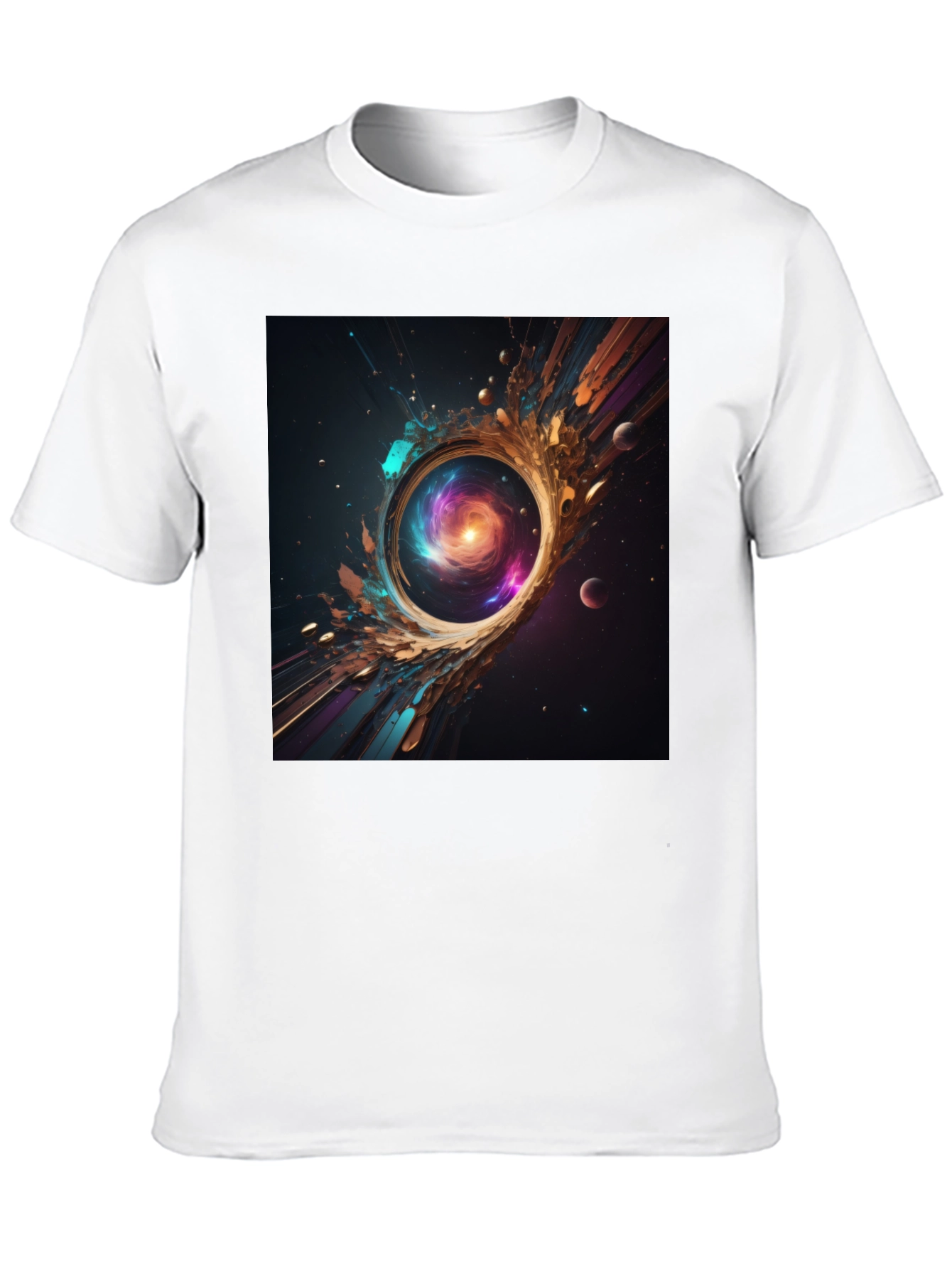 Cosmic Galaxy Portal T-Shirt