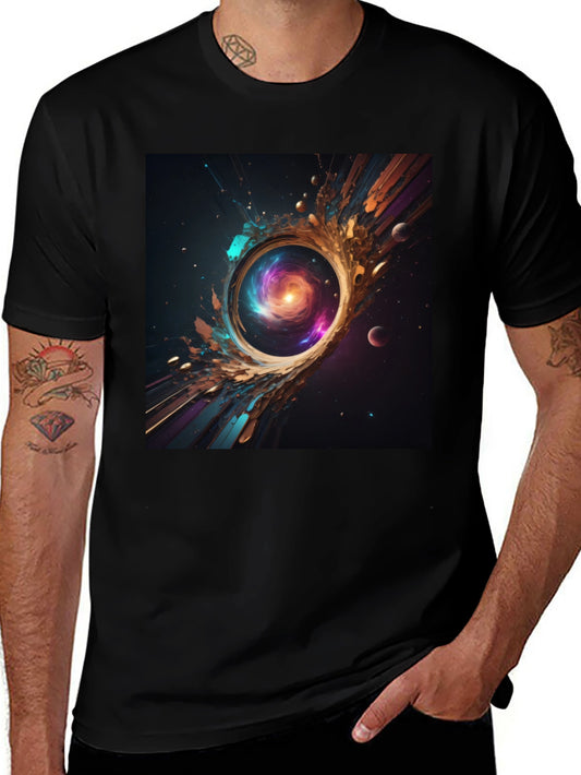 Cosmic Galaxy Portal T-Shirt