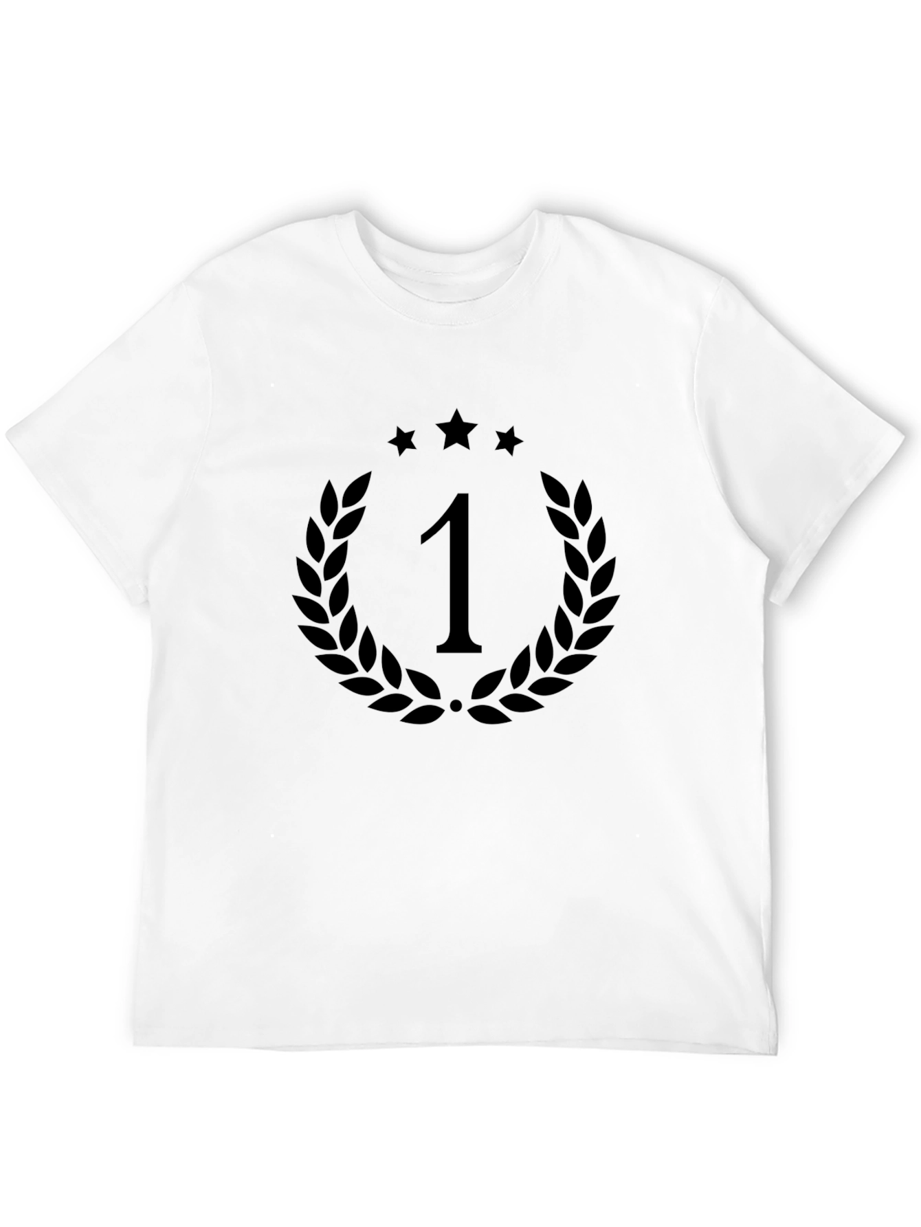Champion No. 1 Black T-Shirt
