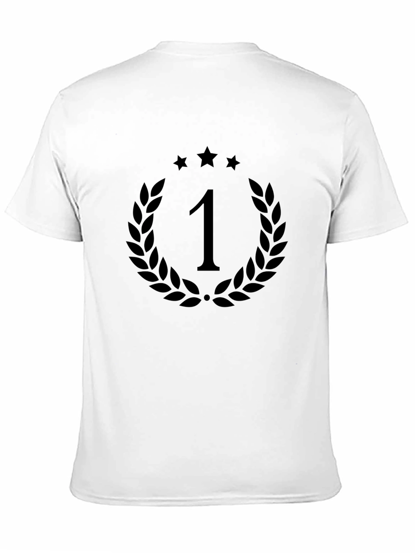 Champion No. 1 Black T-Shirt