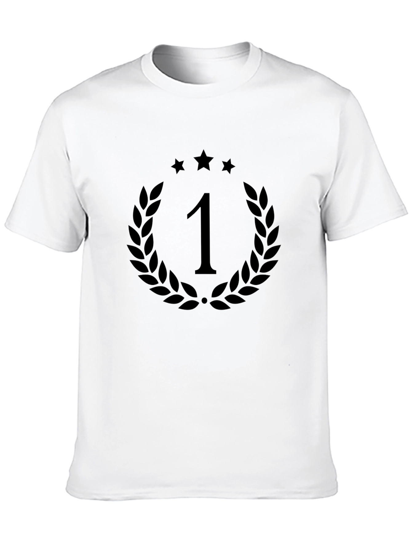 Champion No. 1 Black T-Shirt
