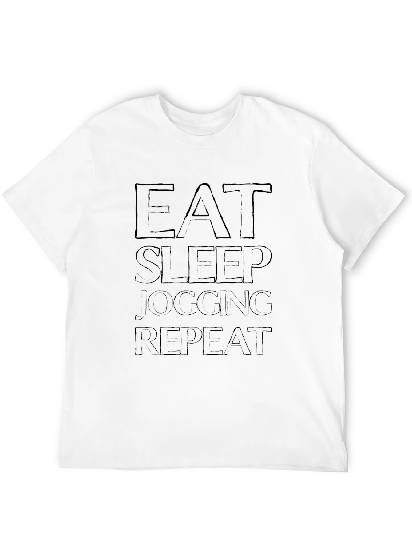 Eat Sleep Jogging Repeat T-Shirt