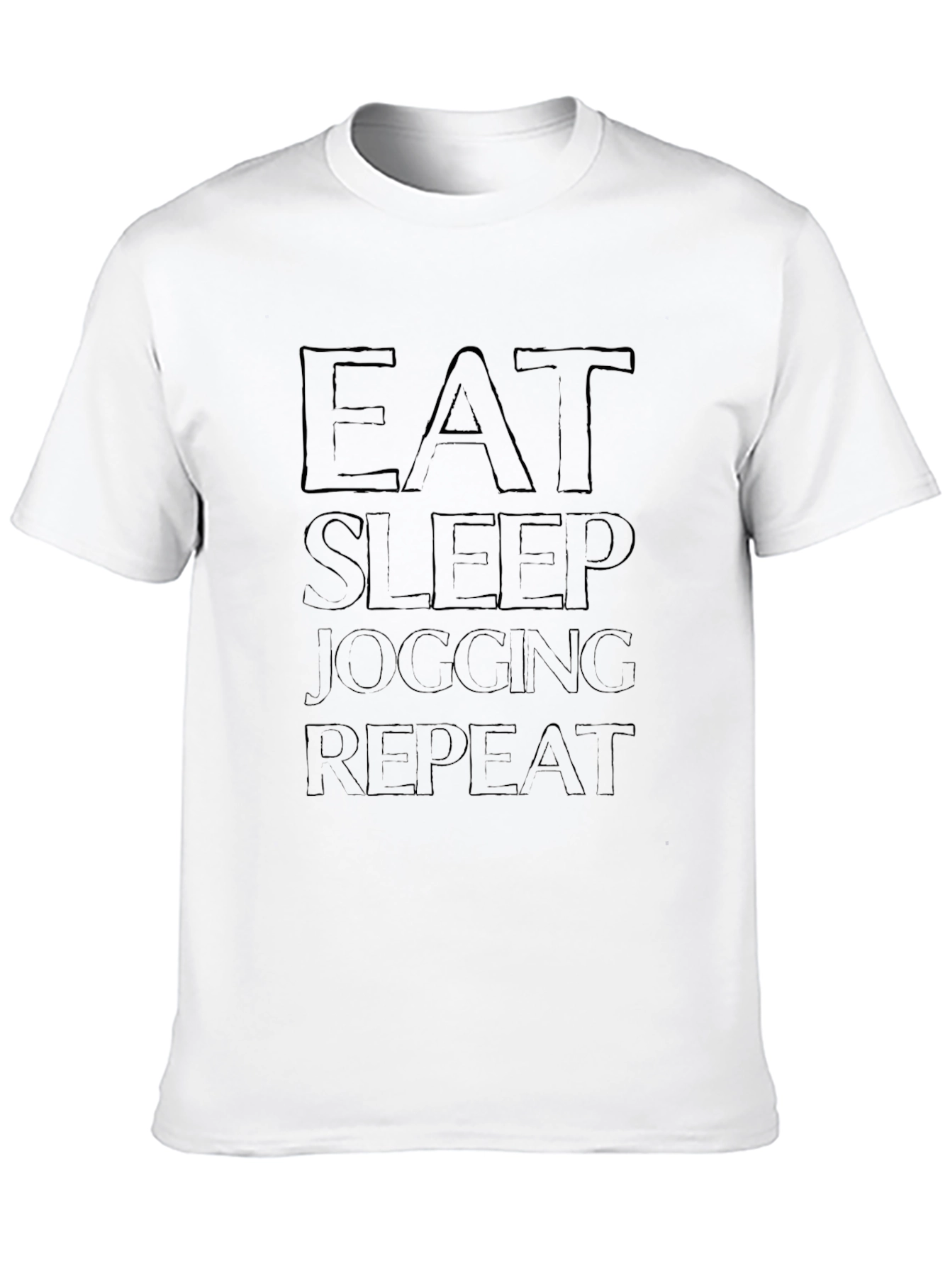 Eat Sleep Jogging Repeat T-Shirt