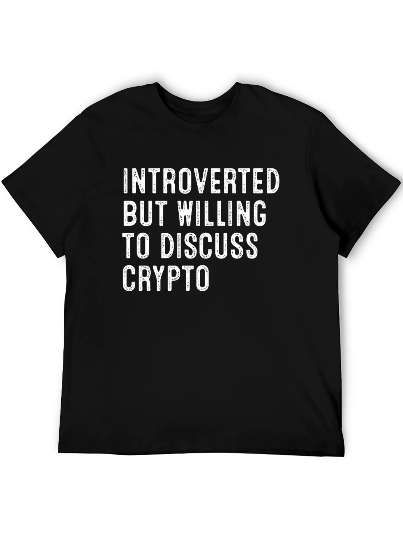 Introverted Crypto Enthusiast T-Shirt