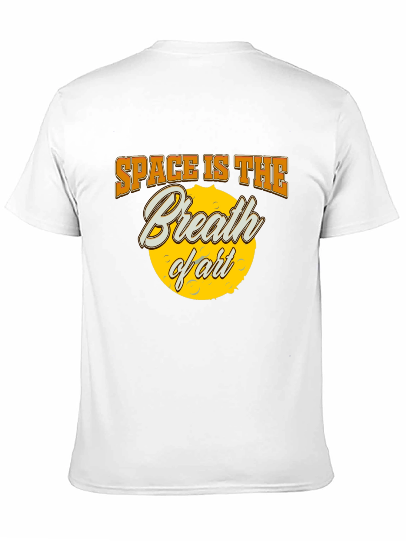 Space is The Breath of Art Black T-Shirt