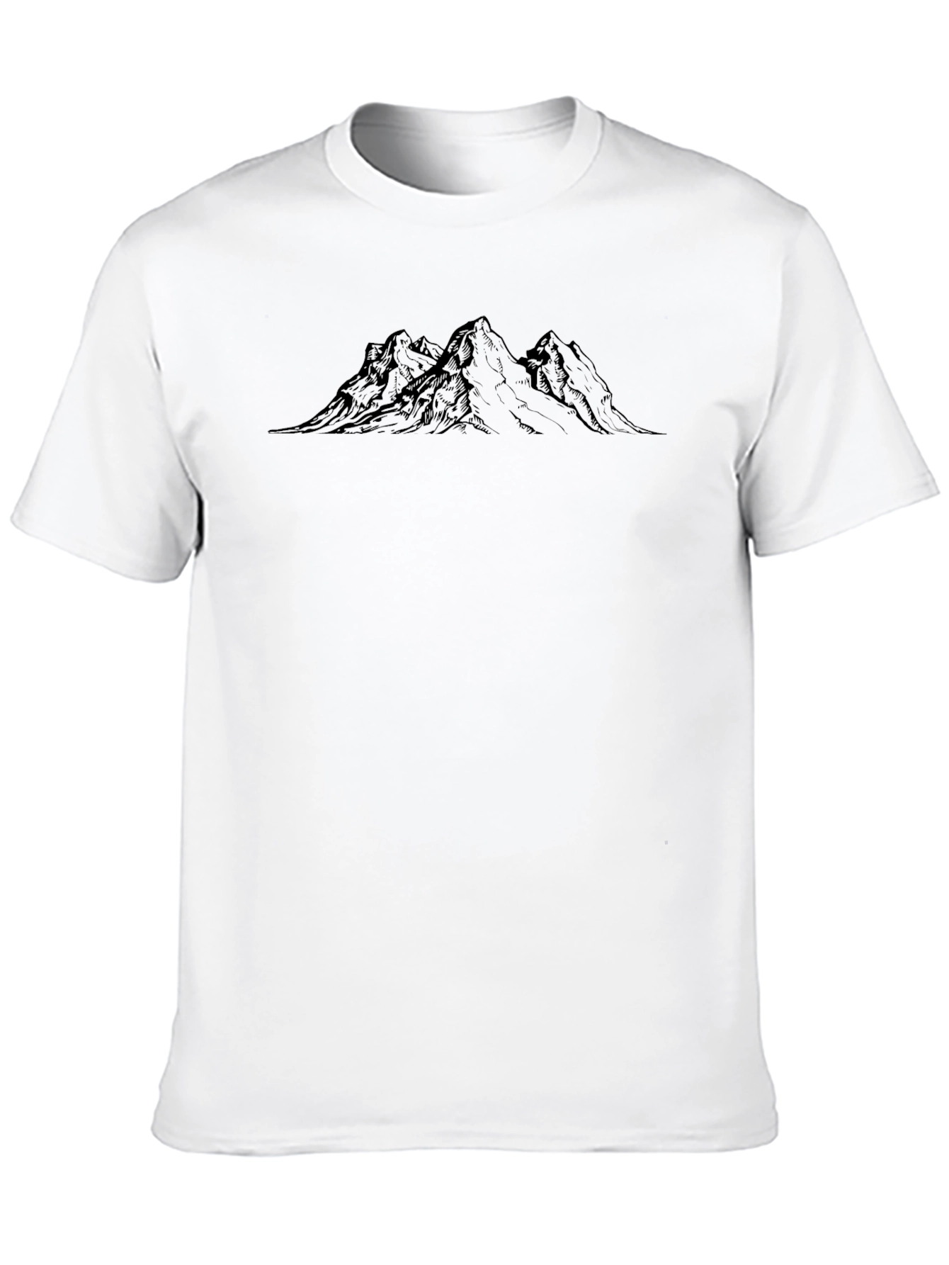 Mountain Graphic Black Tee - Adventure Ready