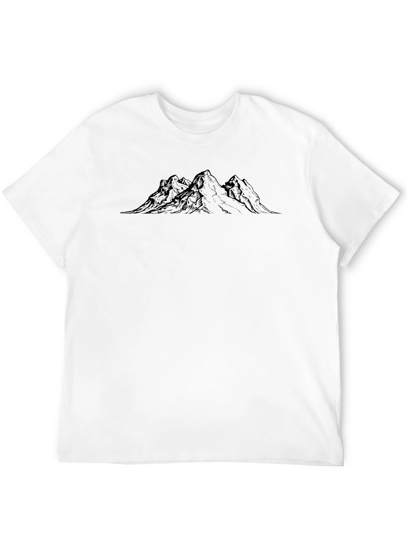 Mountain Graphic Black Tee - Adventure Ready