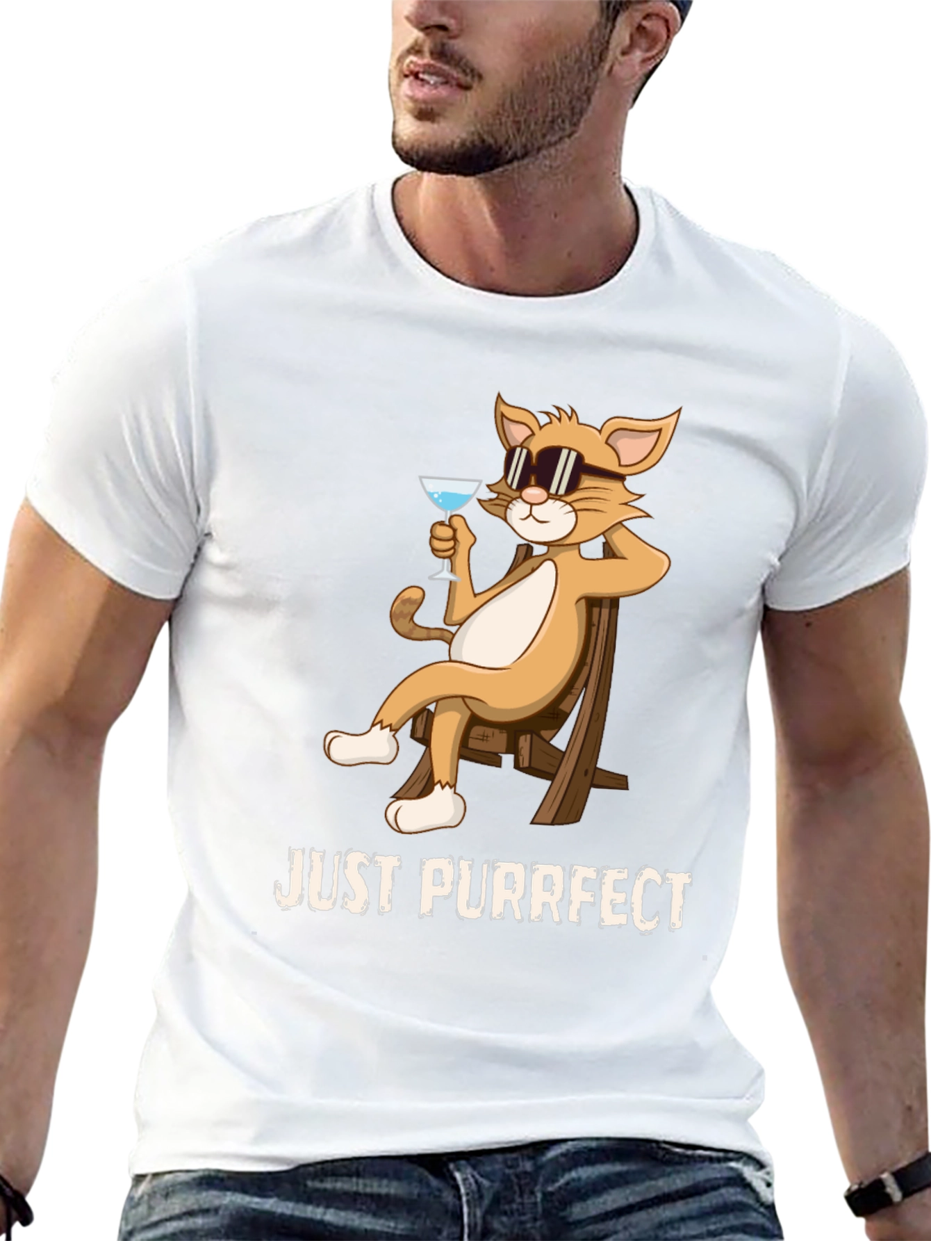 Just Purrfect Cat T-Shirt