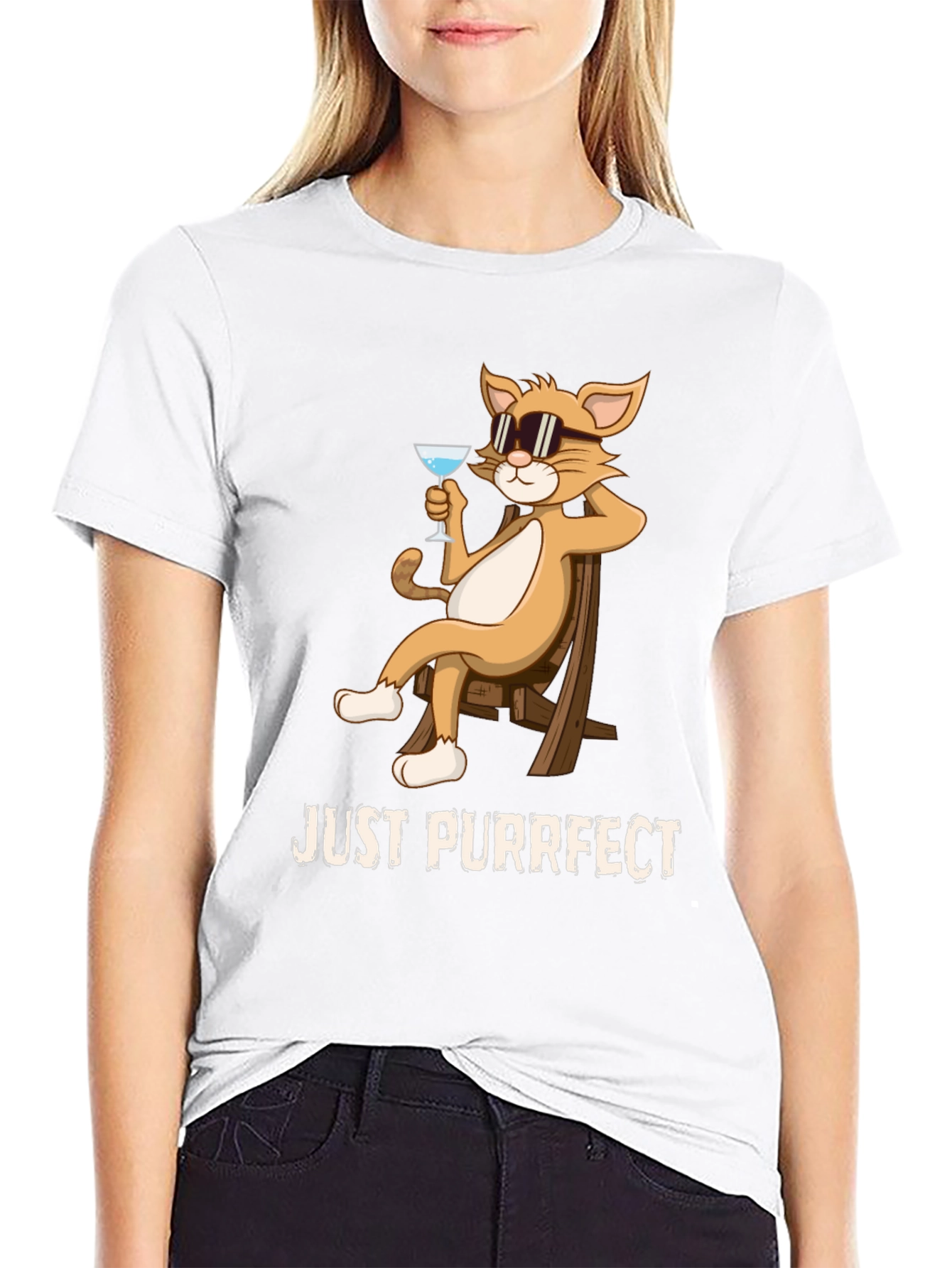 Just Purrfect Cat T-Shirt