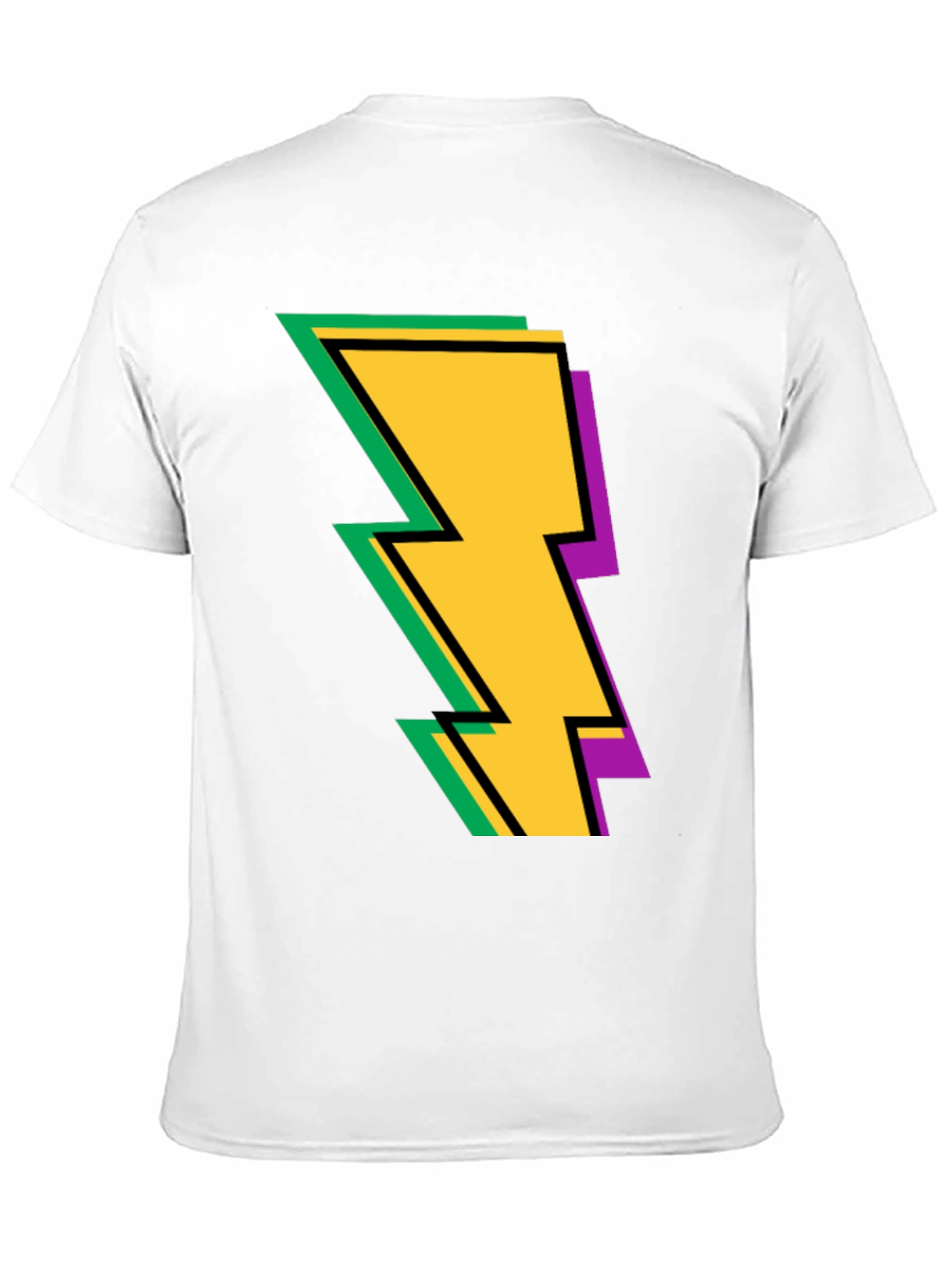 Lightning Bolt Graphic Tee - Bold and Stylish