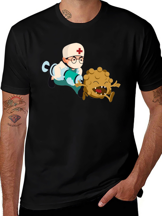 Doctor vs. Virus Graphic Tee