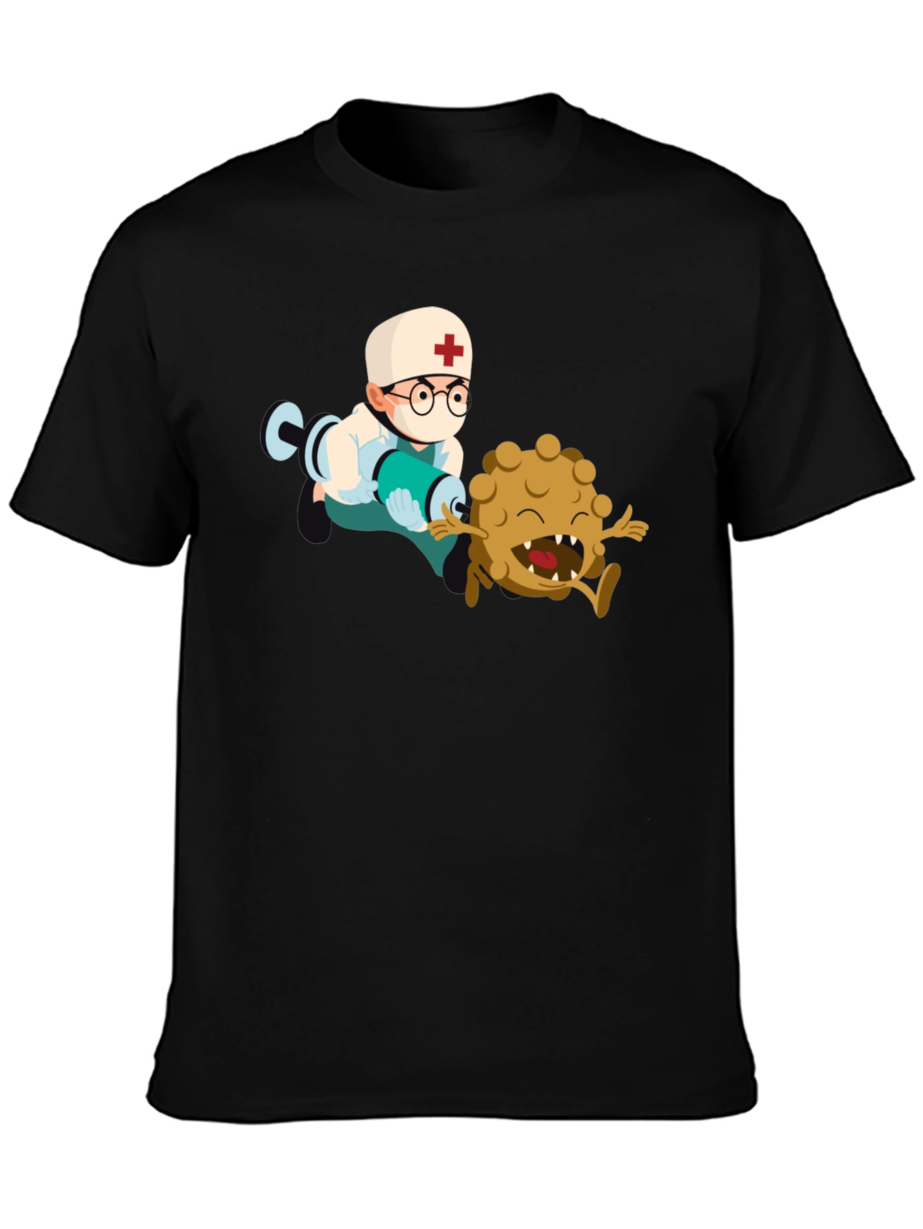 Doctor vs. Virus Graphic Tee