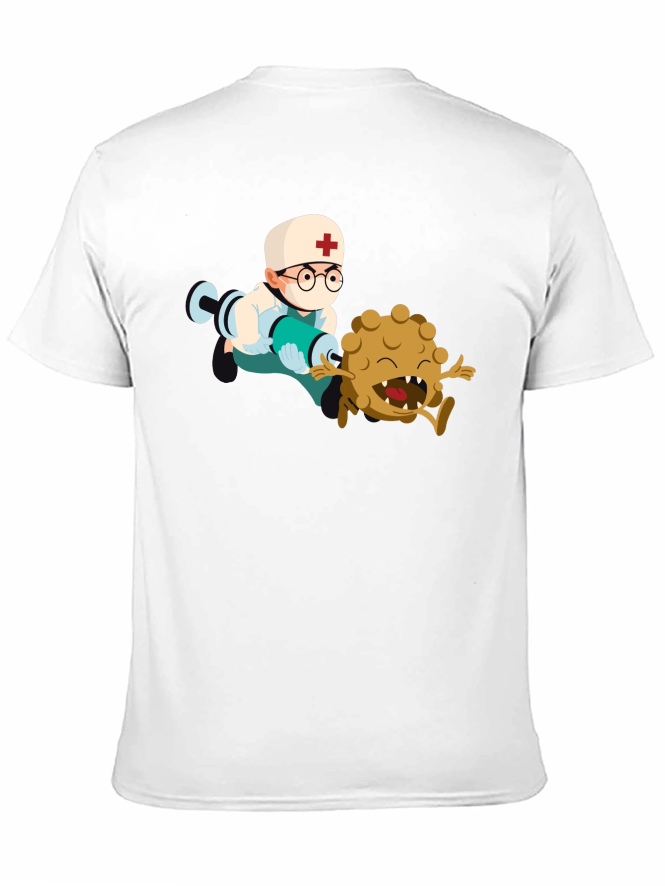 Doctor vs. Virus Graphic Tee