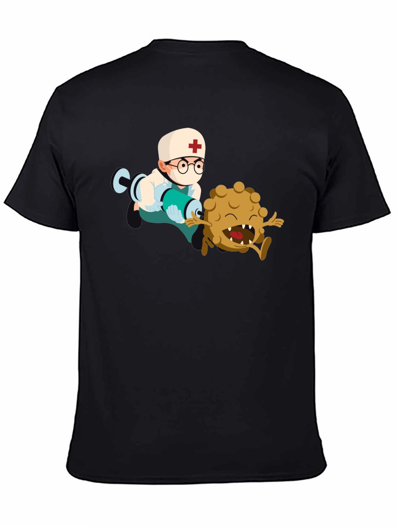 Doctor vs. Virus Graphic Tee