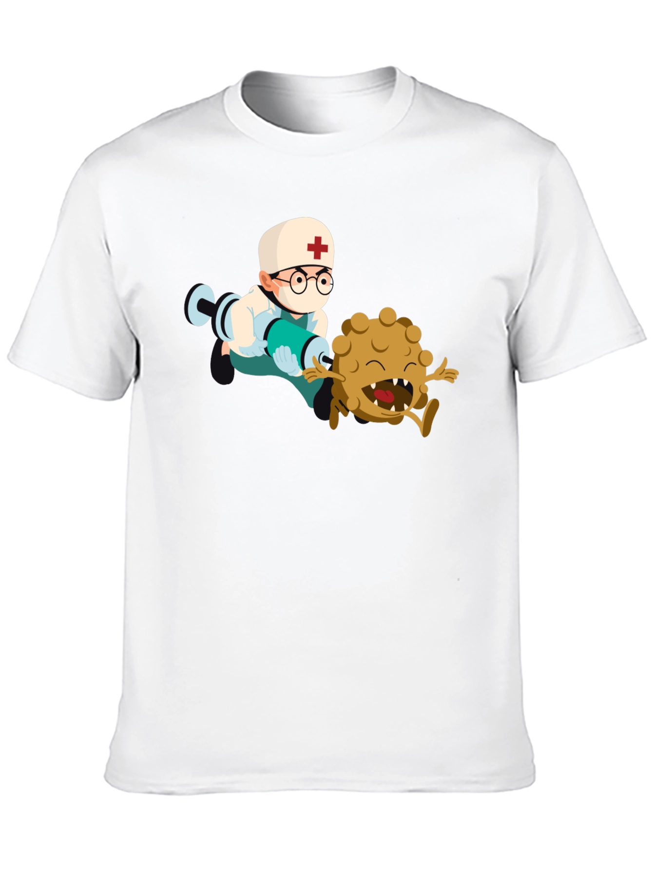Doctor vs. Virus Graphic Tee