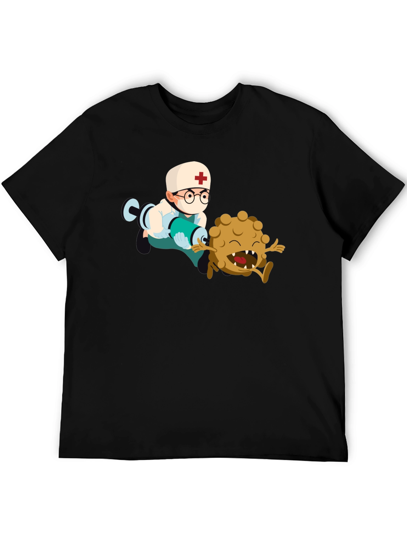 Doctor vs. Virus Graphic Tee