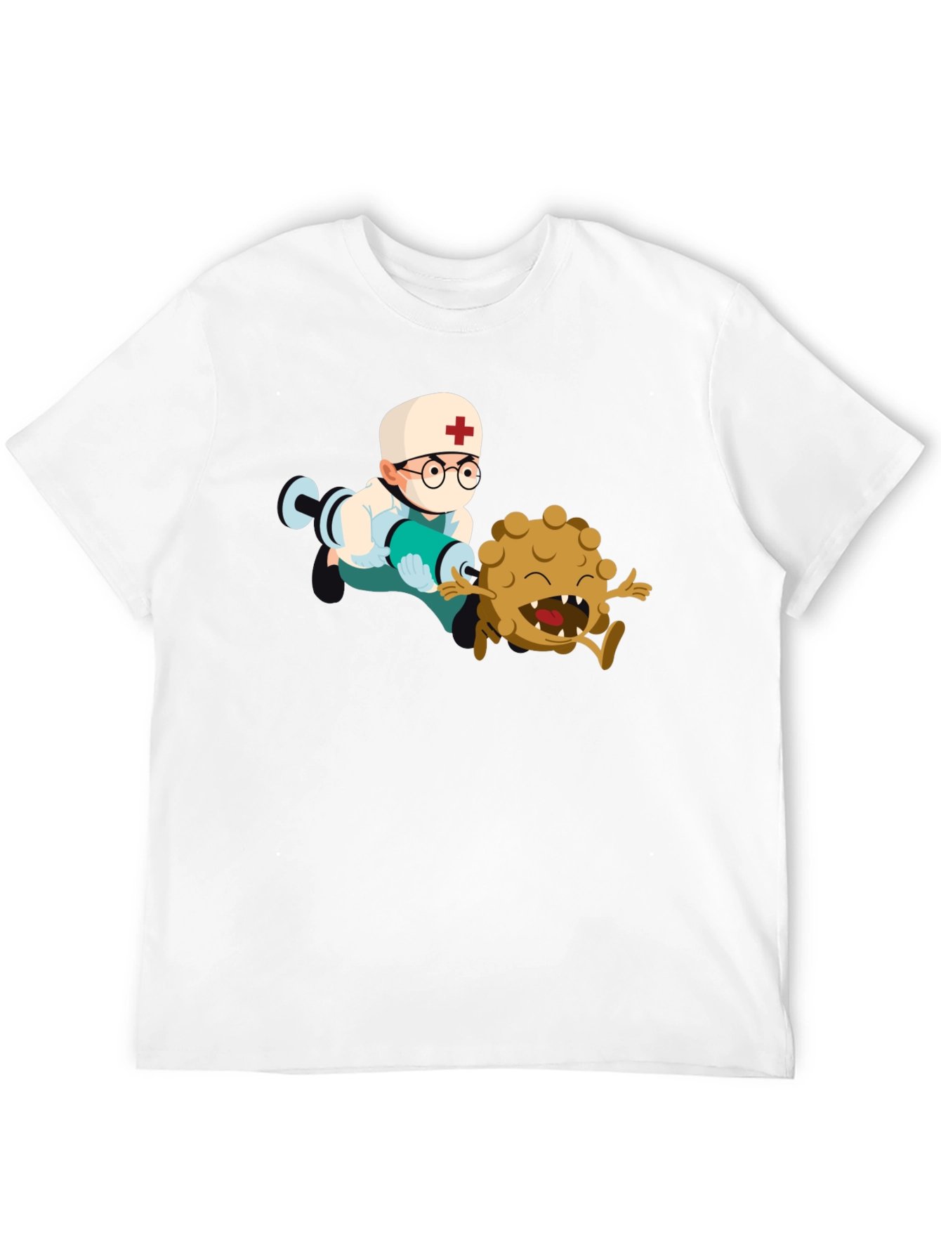 Doctor vs. Virus Graphic Tee