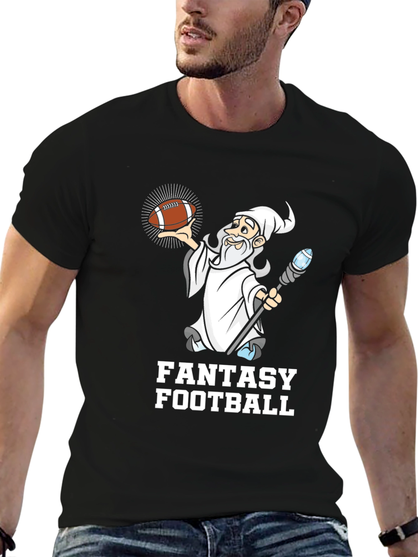 Fantasy Football Wizard T-Shirt