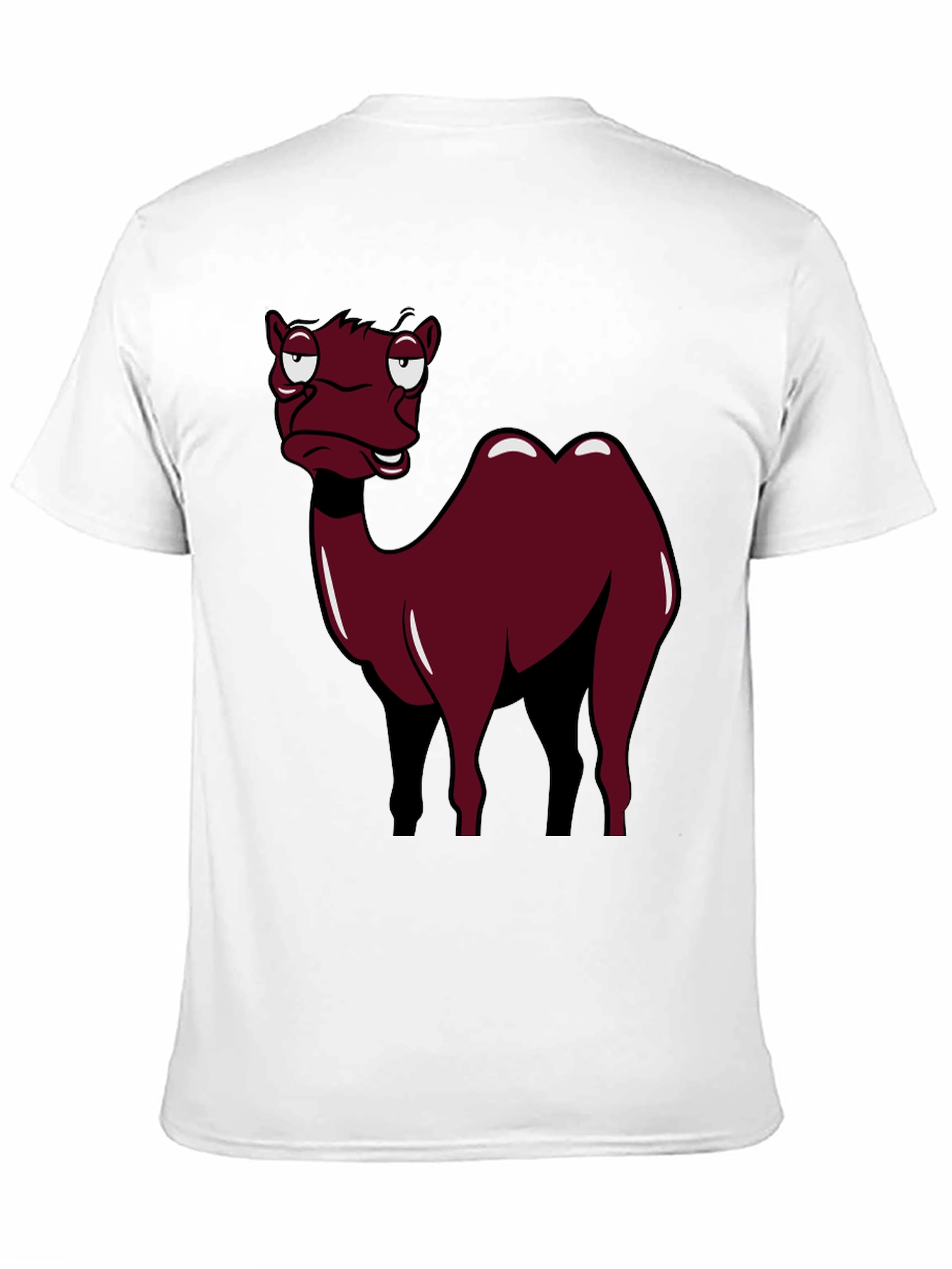 Camel Cartoon Graphic T-Shirt