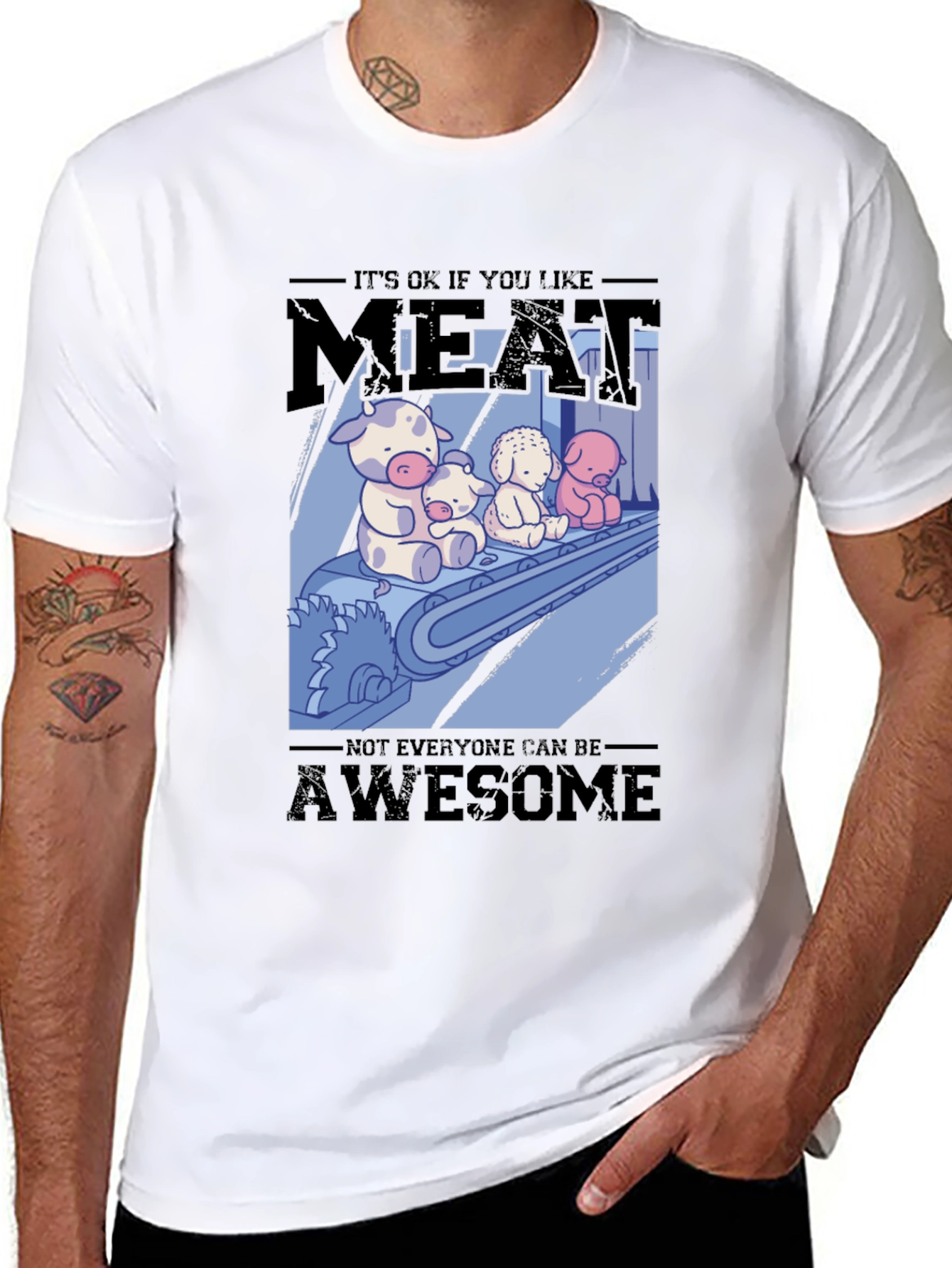 Meat Lovers T-Shirt: Its OK if You Like Meat!