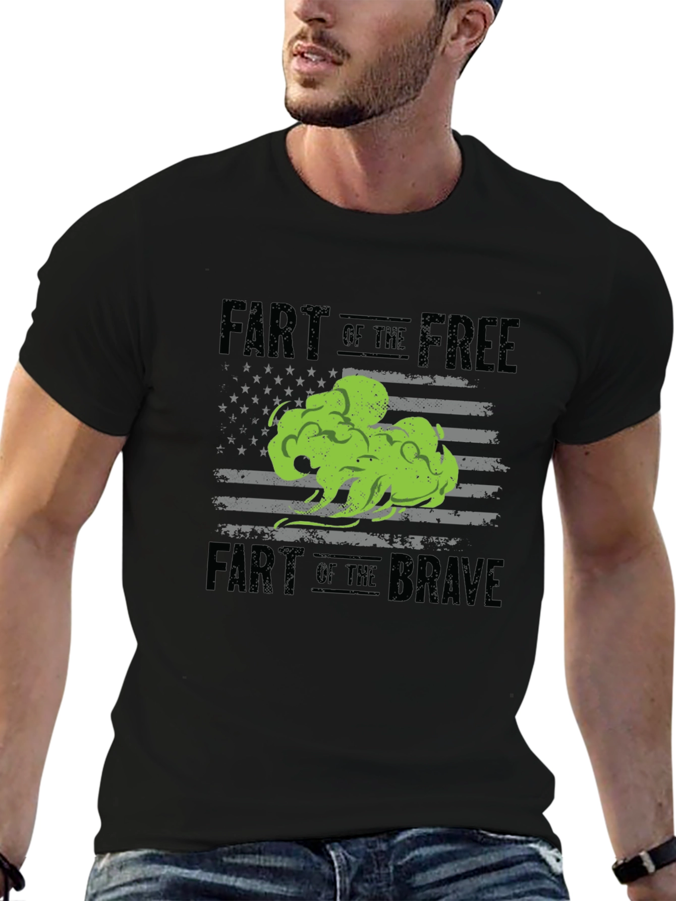 Fart of the Free T-Shirt - Patriotic Joke Tee