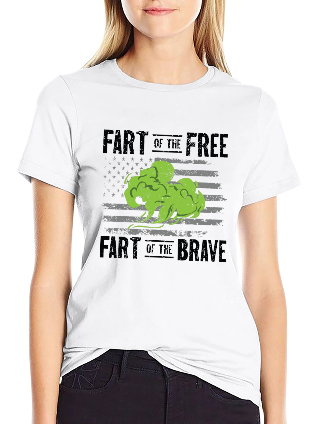 Fart of the Free T-Shirt - Patriotic Joke Tee