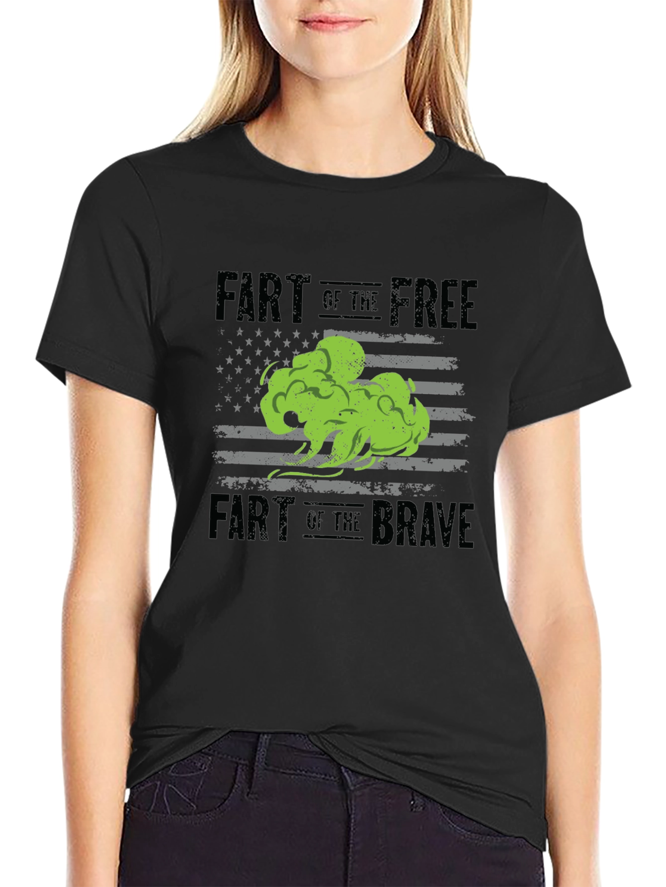 Fart of the Free T-Shirt - Patriotic Joke Tee
