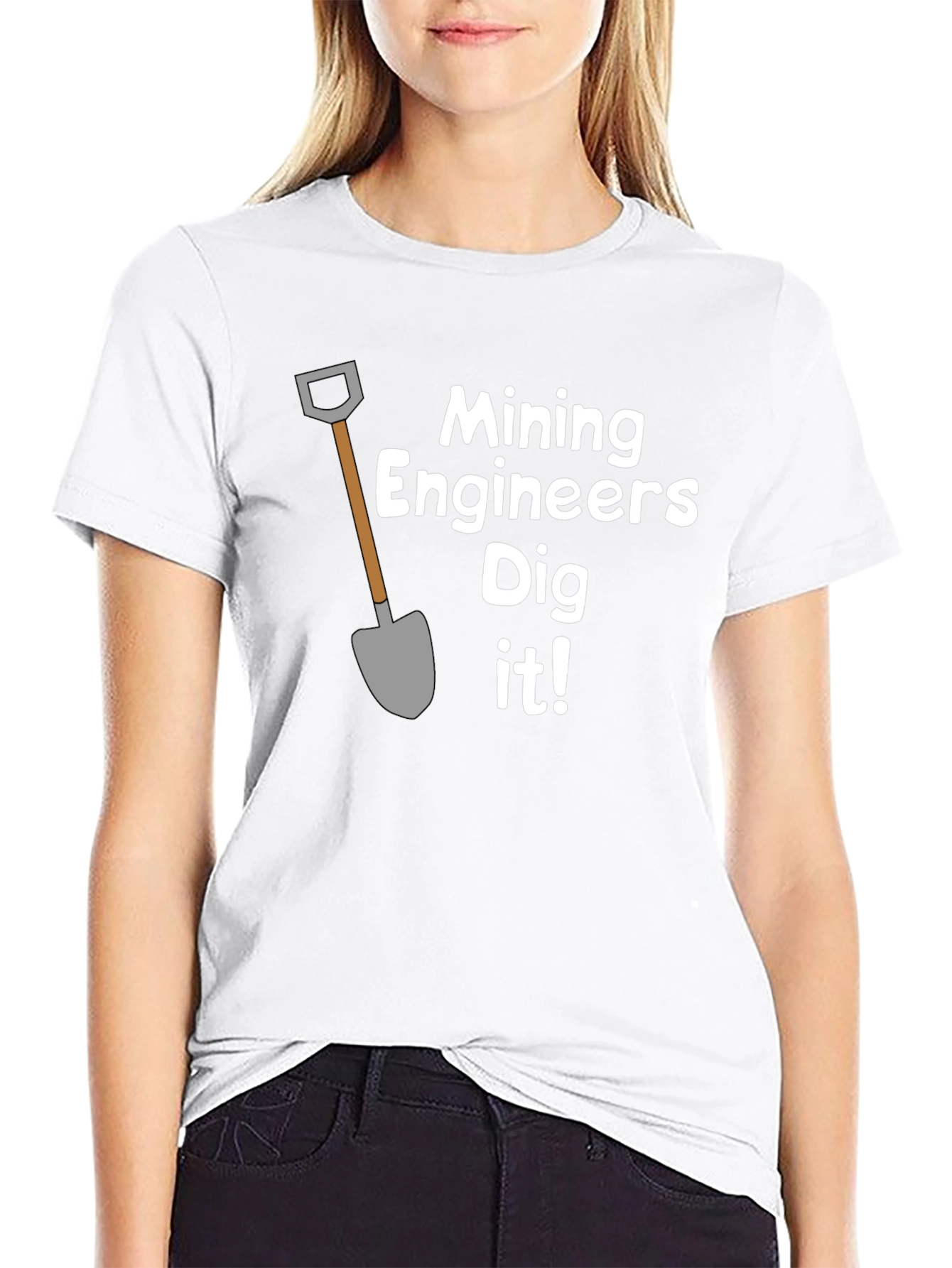 Mining Engineers Dig It! Graphic T-Shirt