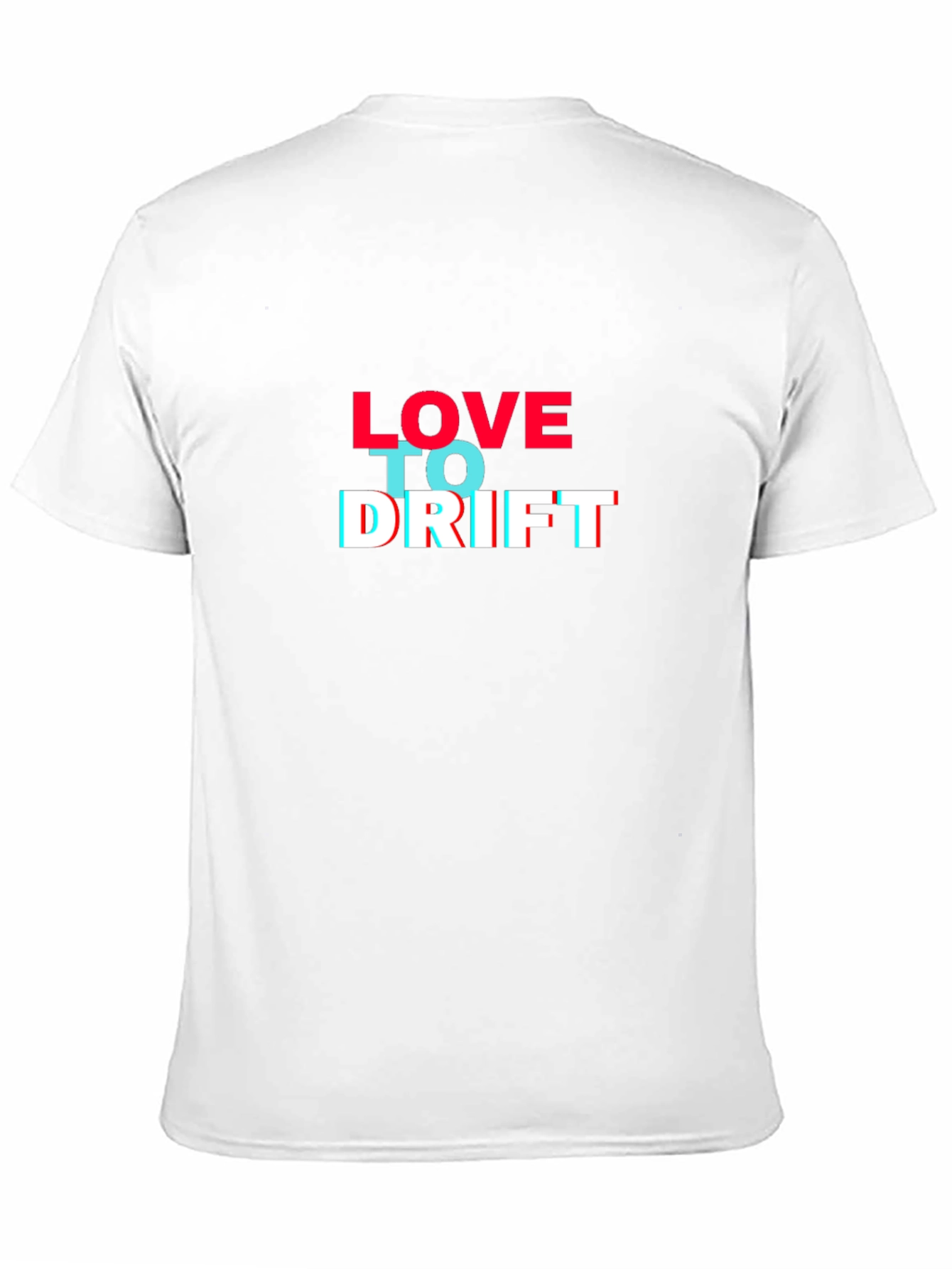 Love To Drift Graphic T-Shirt - Mens Black Tee