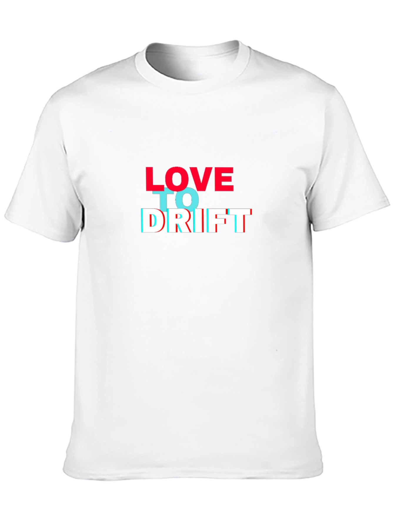 Love To Drift Graphic T-Shirt - Mens Black Tee
