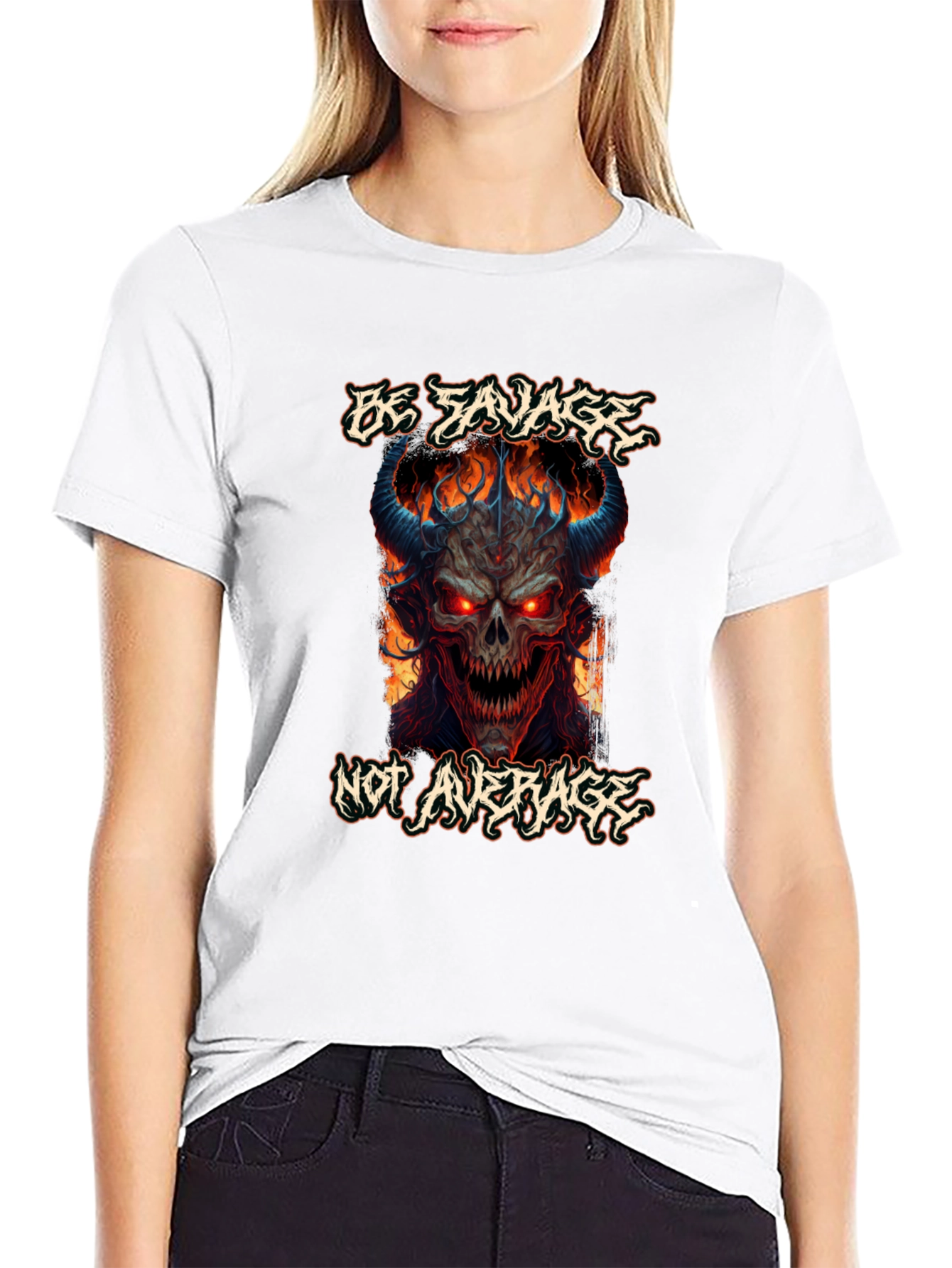 Be Savage Graphic Tee - Mens Black T-Shirt