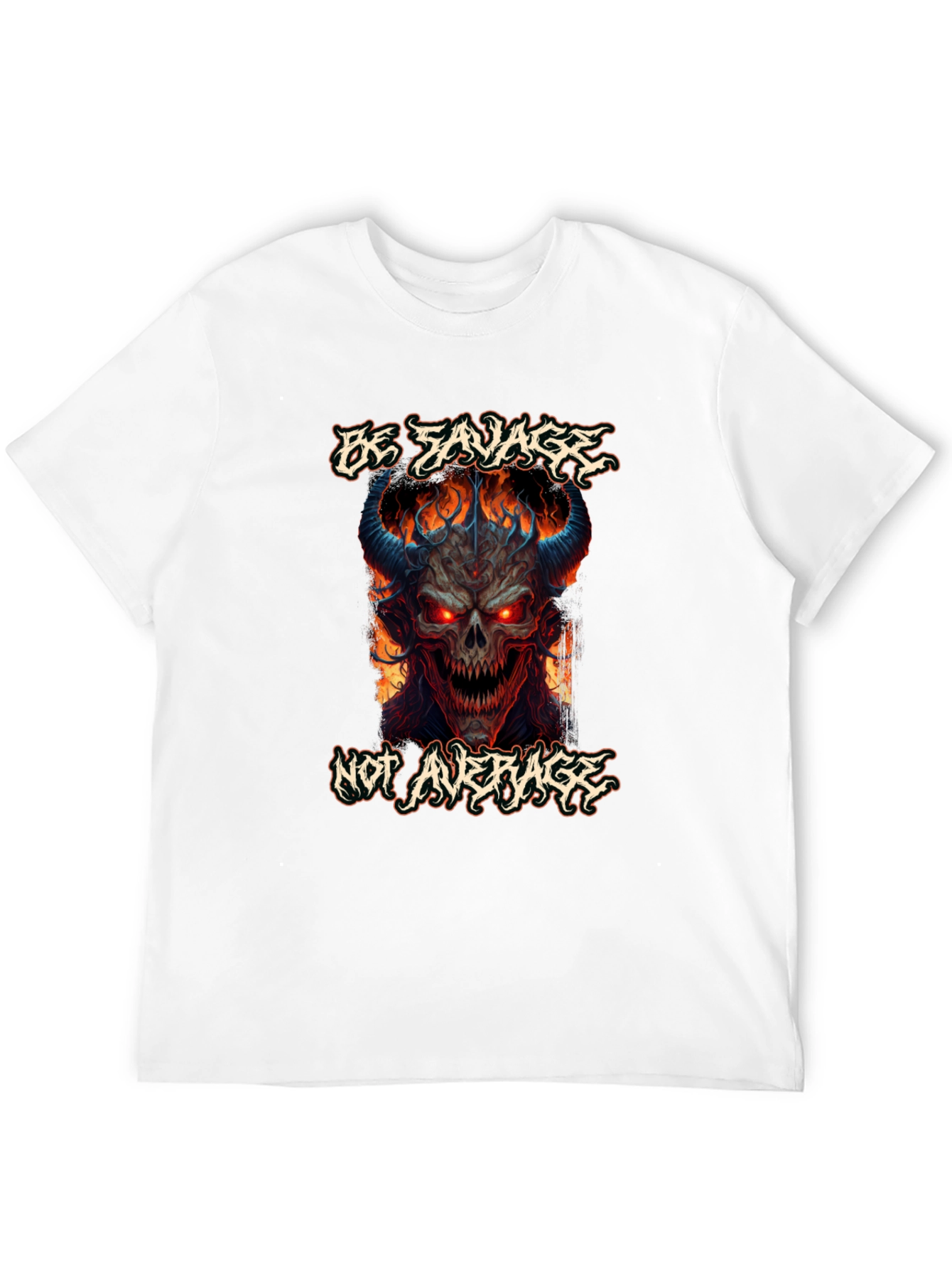 Be Savage Graphic Tee - Mens Black T-Shirt