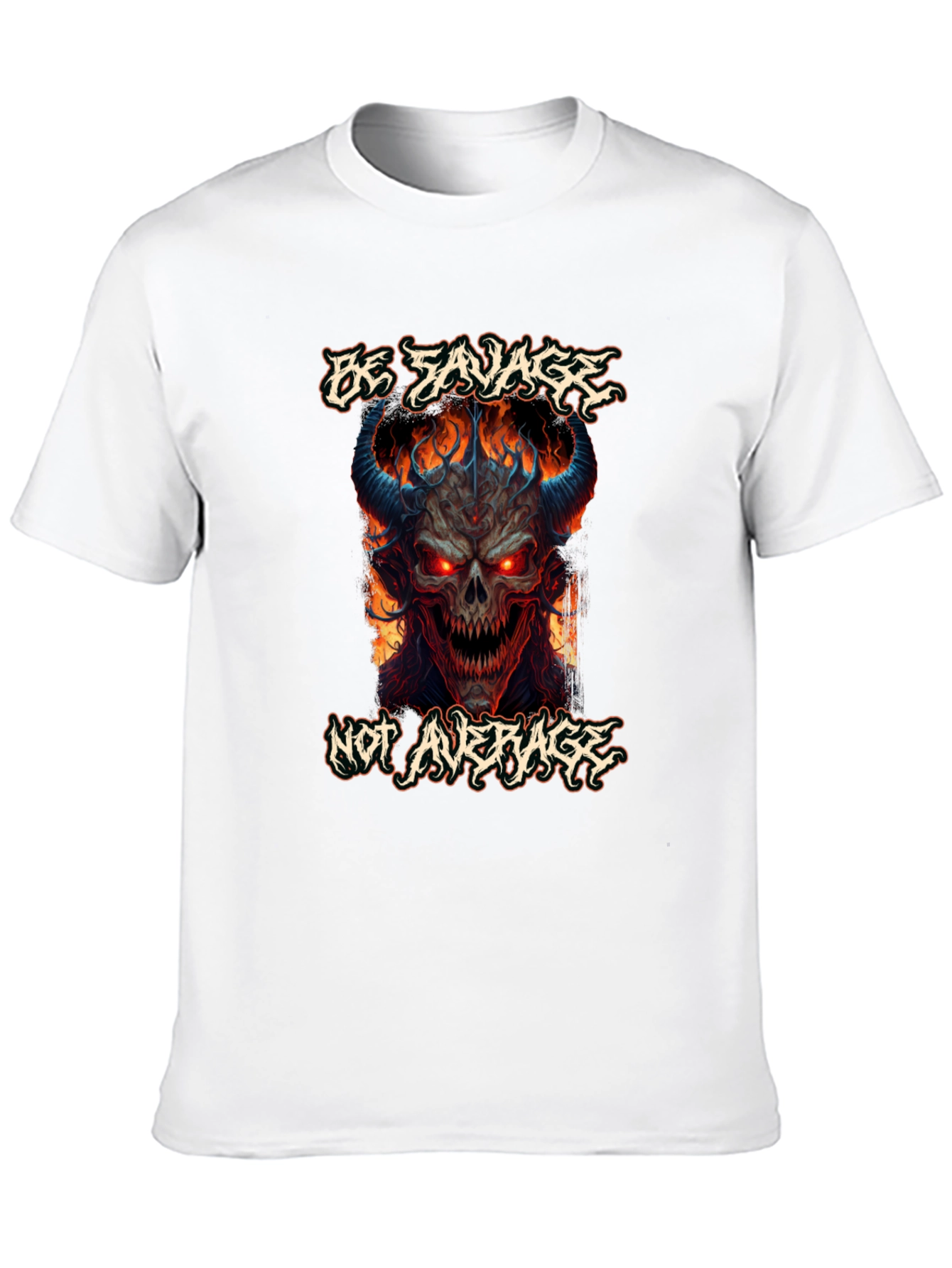 Be Savage Graphic Tee - Mens Black T-Shirt