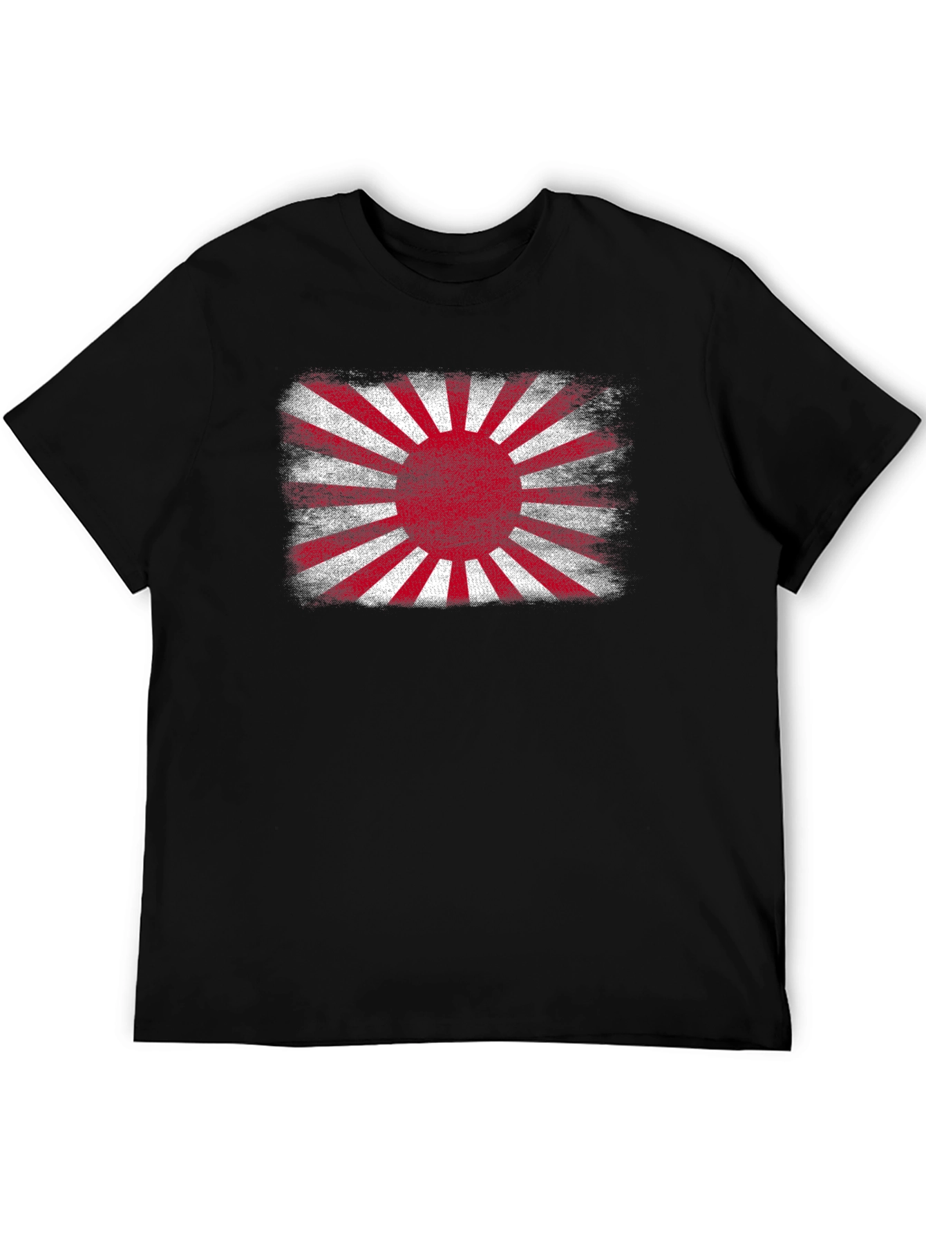 Distressed Rising Sun Graphic Tee