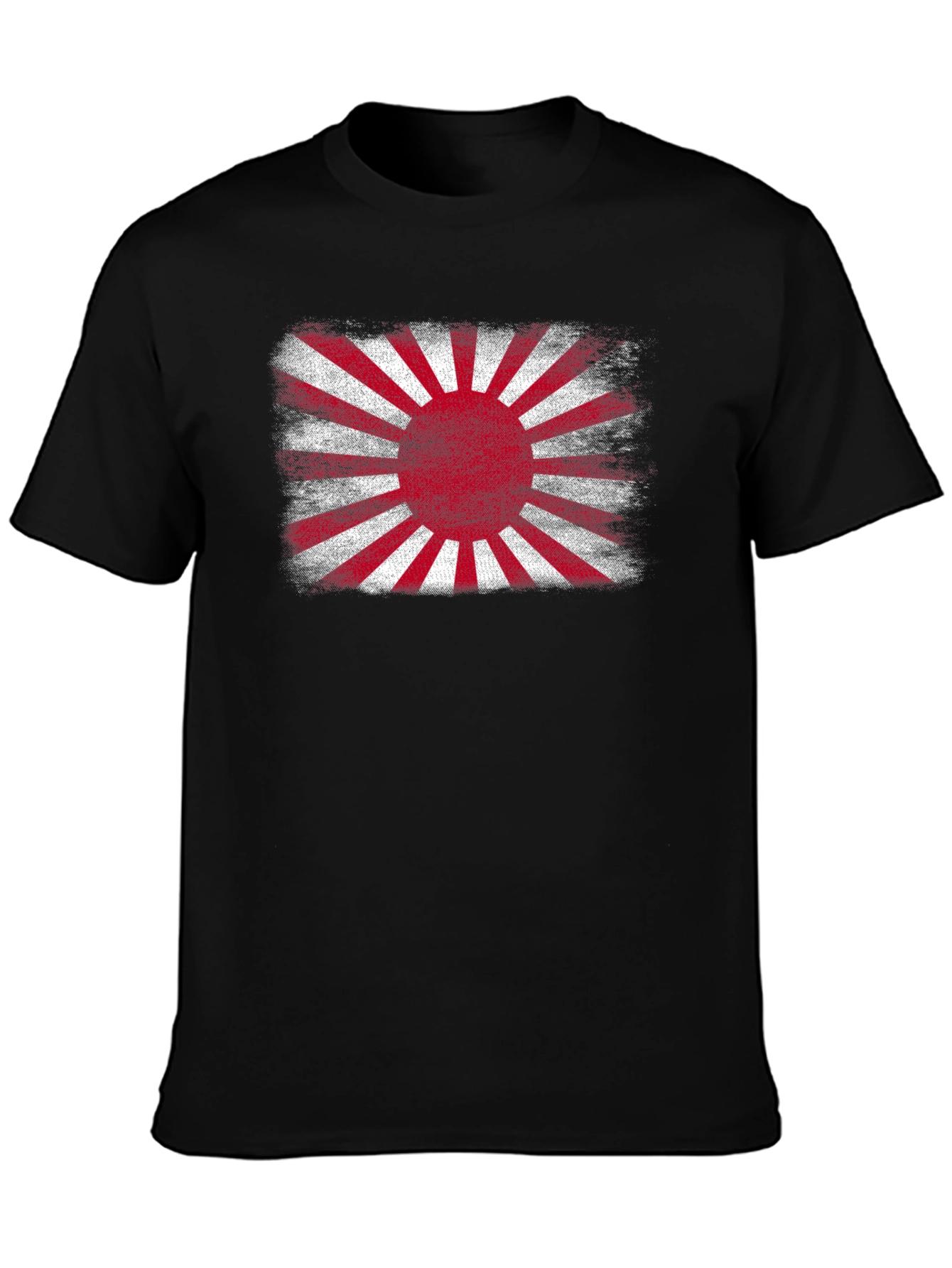 Distressed Rising Sun Graphic Tee