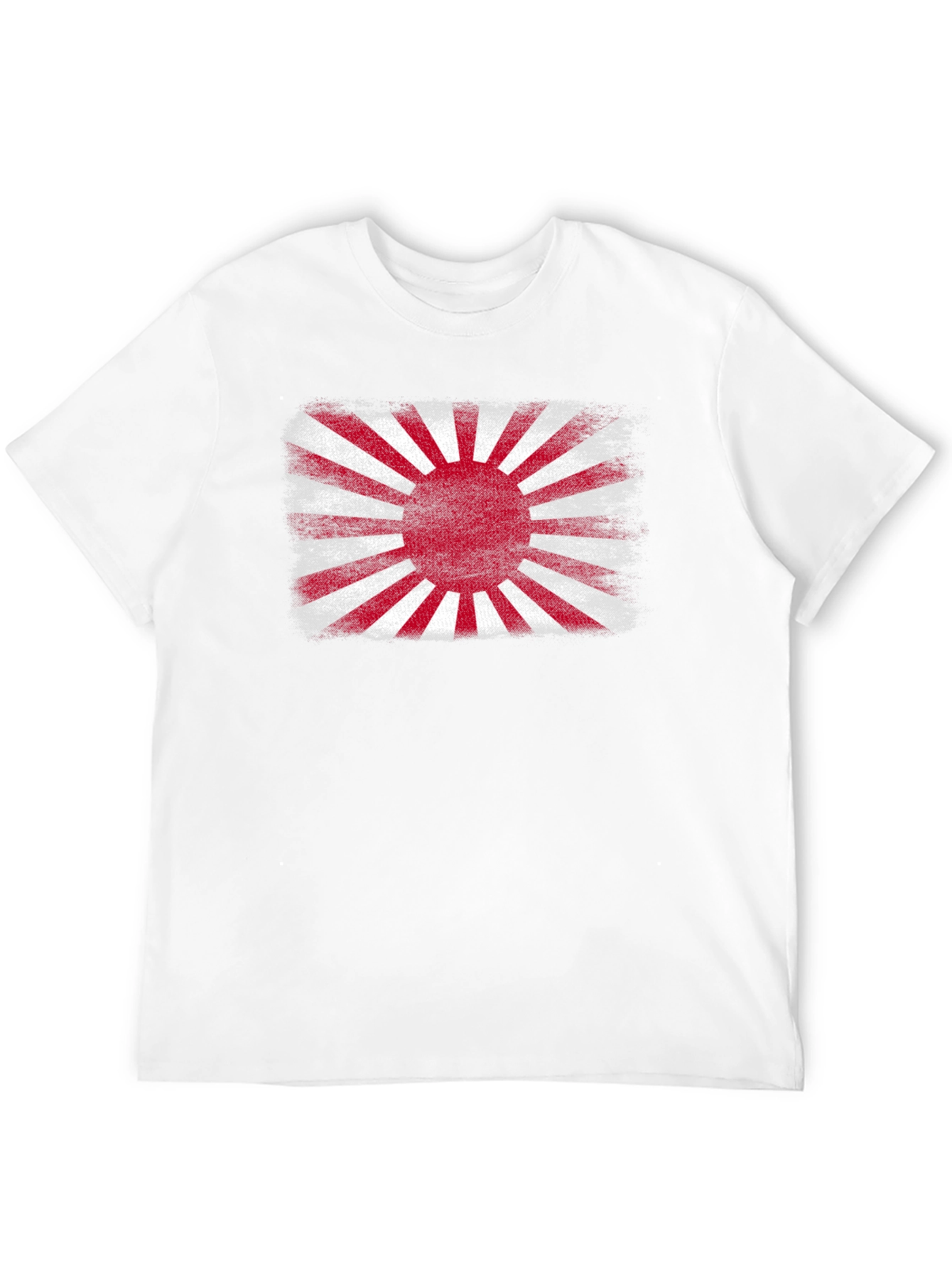 Distressed Rising Sun Graphic Tee