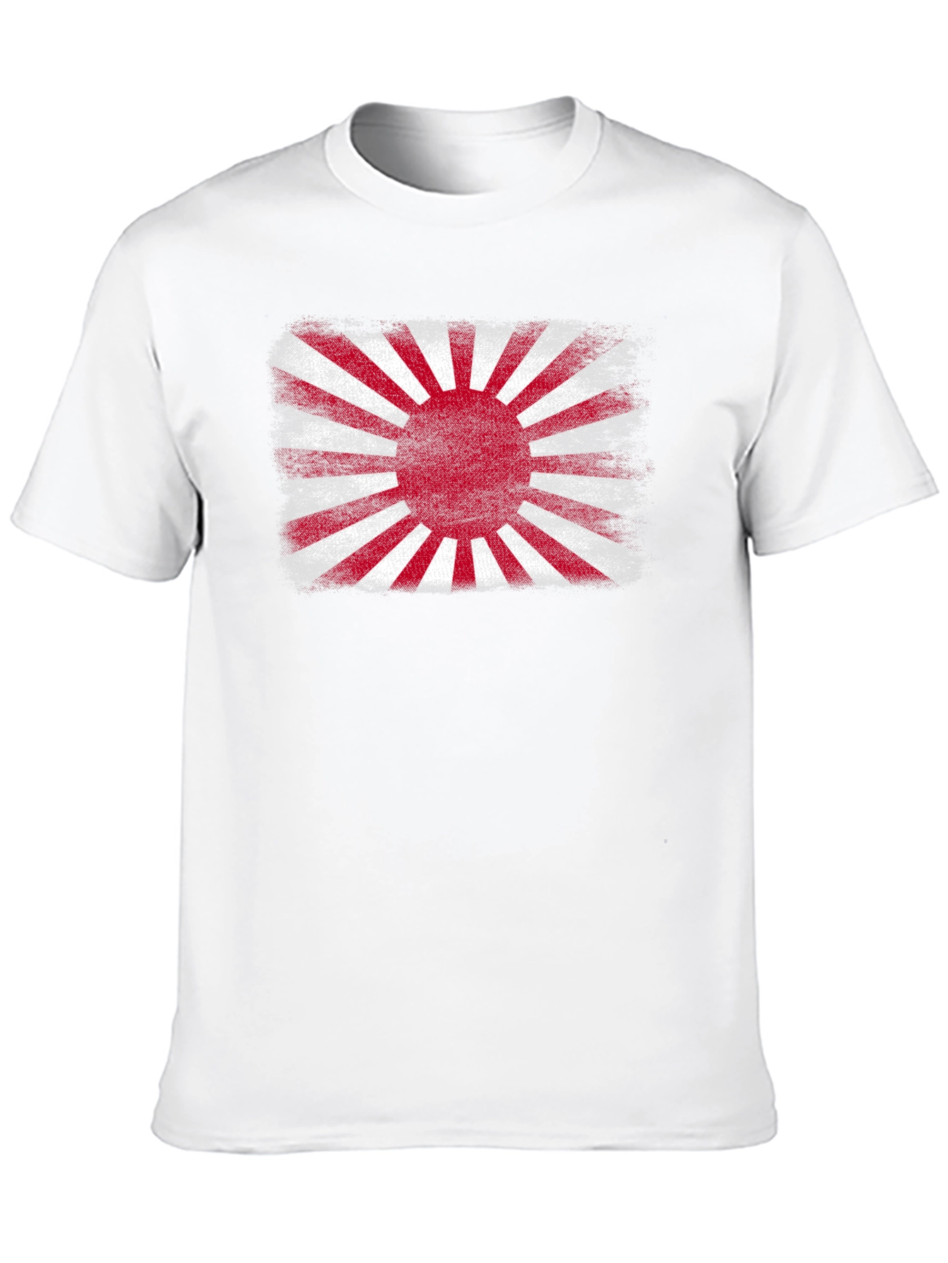 Distressed Rising Sun Graphic Tee