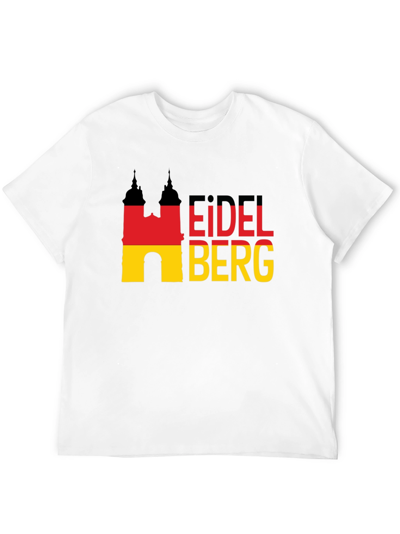 Heidelberg Germany T-Shirt Black